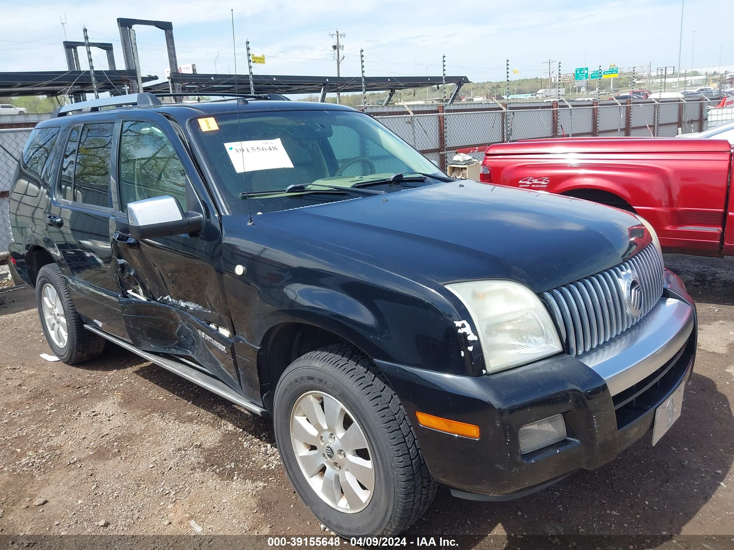 mercury mountaineer 2007 4m2eu48807uj10295