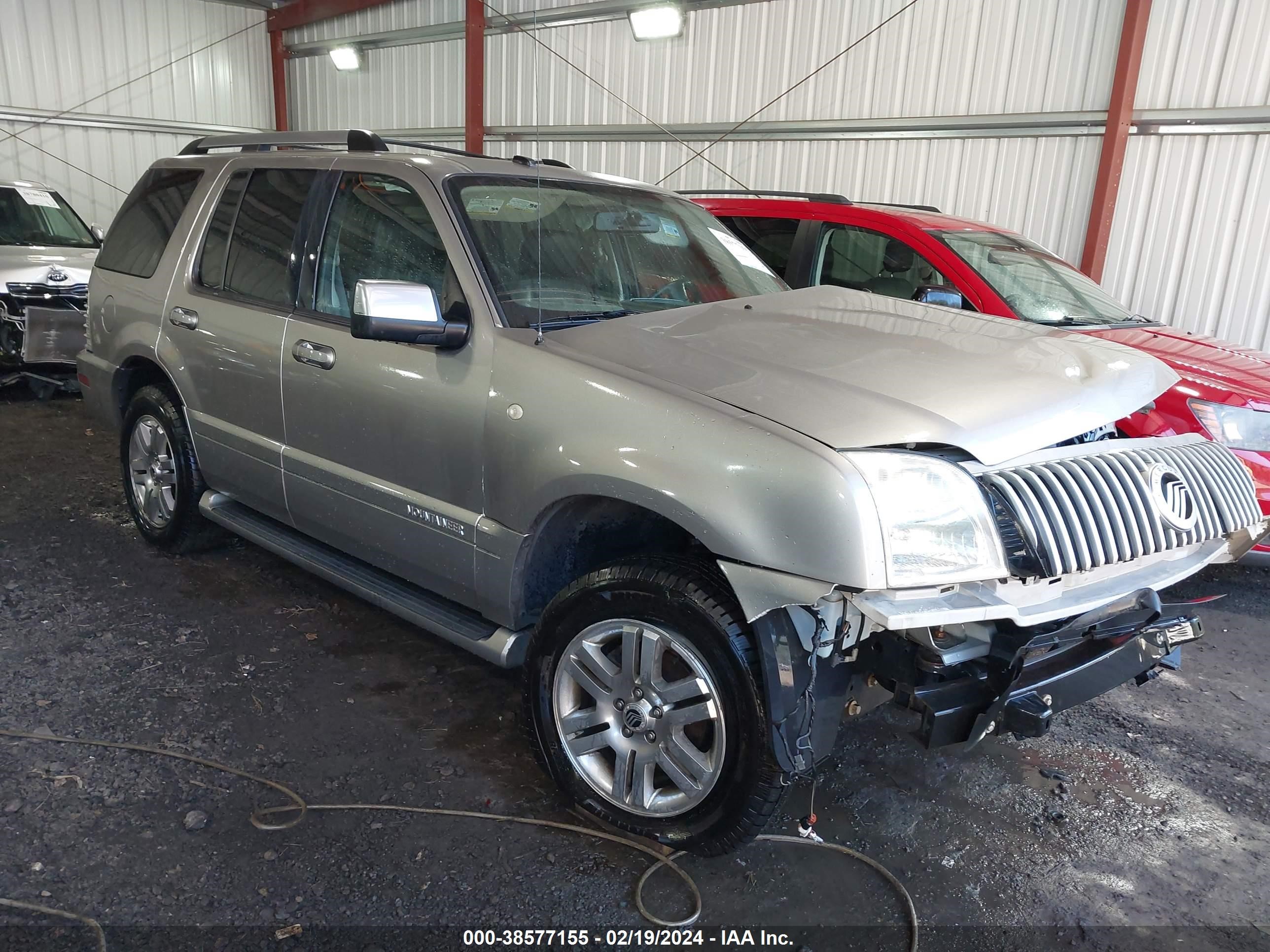 mercury mountaineer 2008 4m2eu48838uj00345