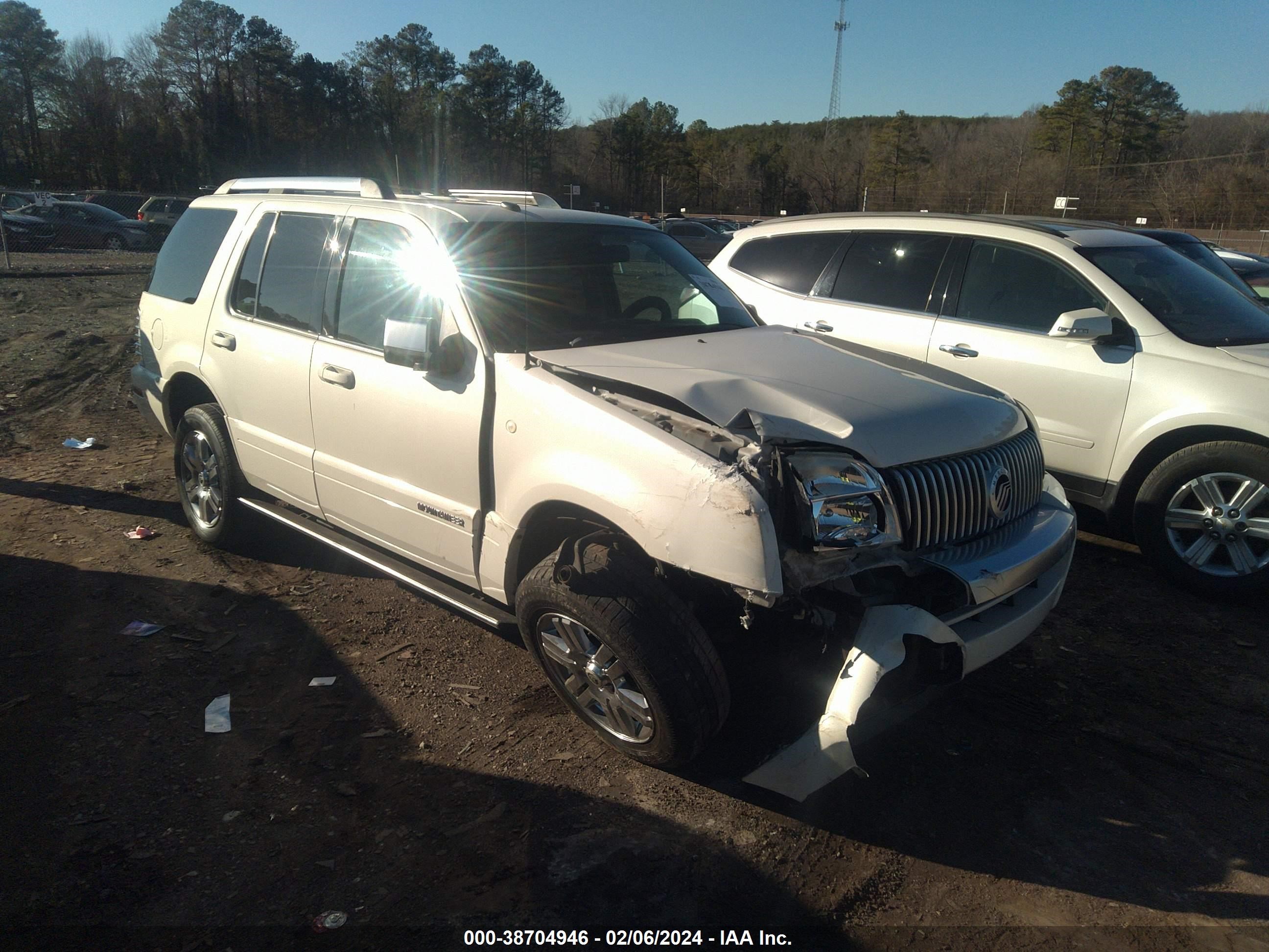 mercury mountaineer 2008 4m2eu48858uj07135