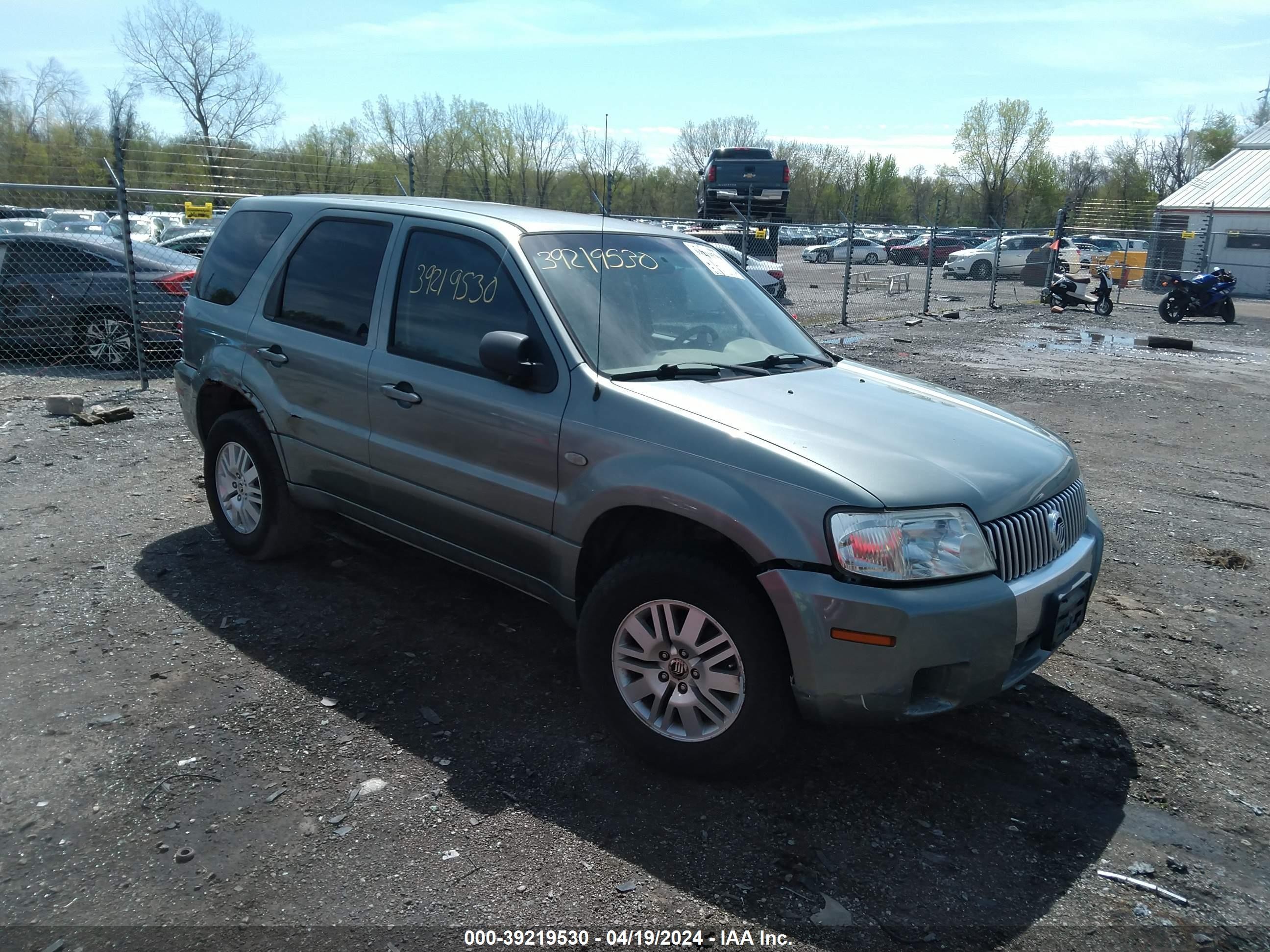 mercury mariner 2006 4m2yu56z86kj11493