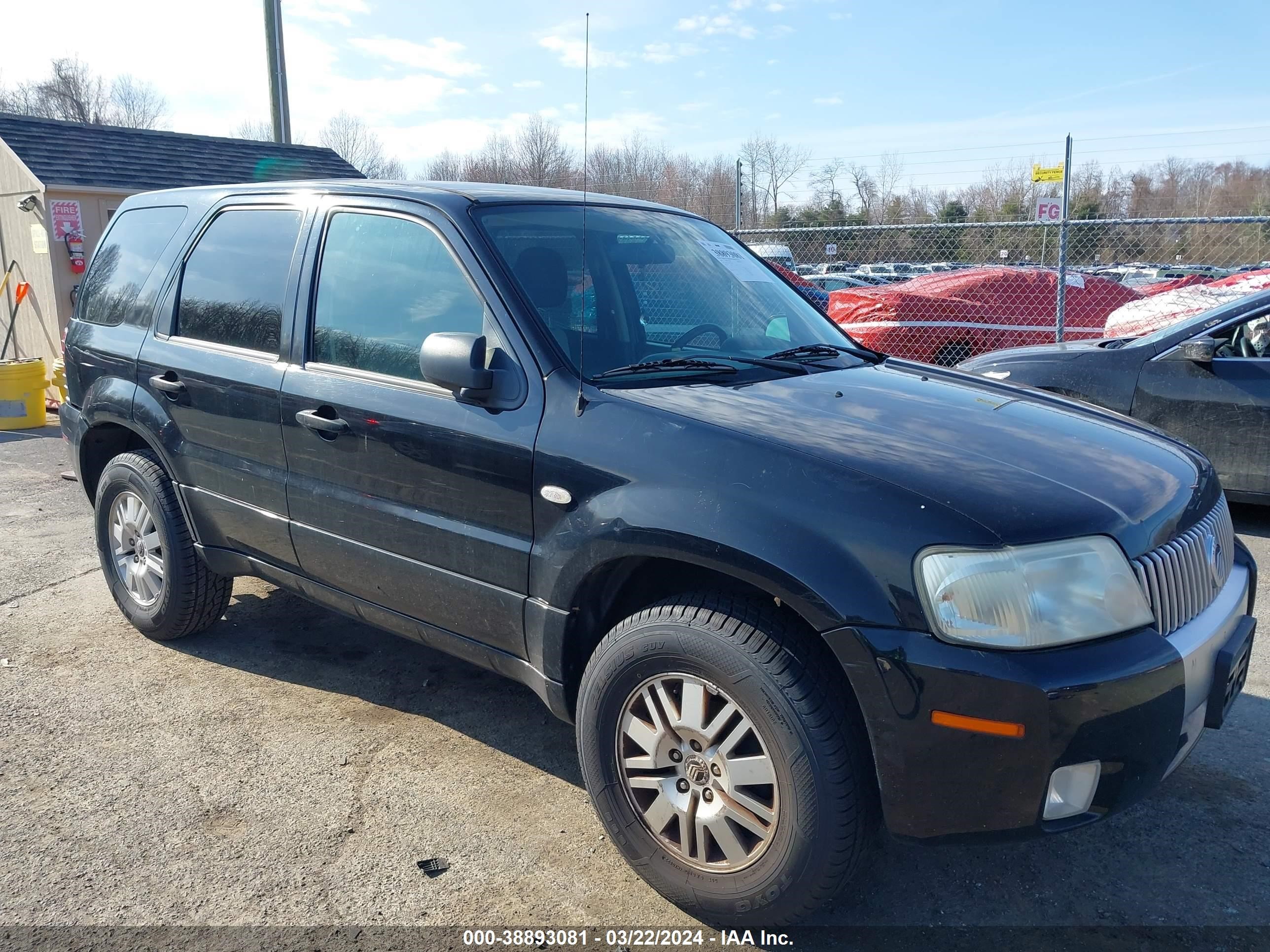 mercury mariner 2005 4m2yu57z85dj16291