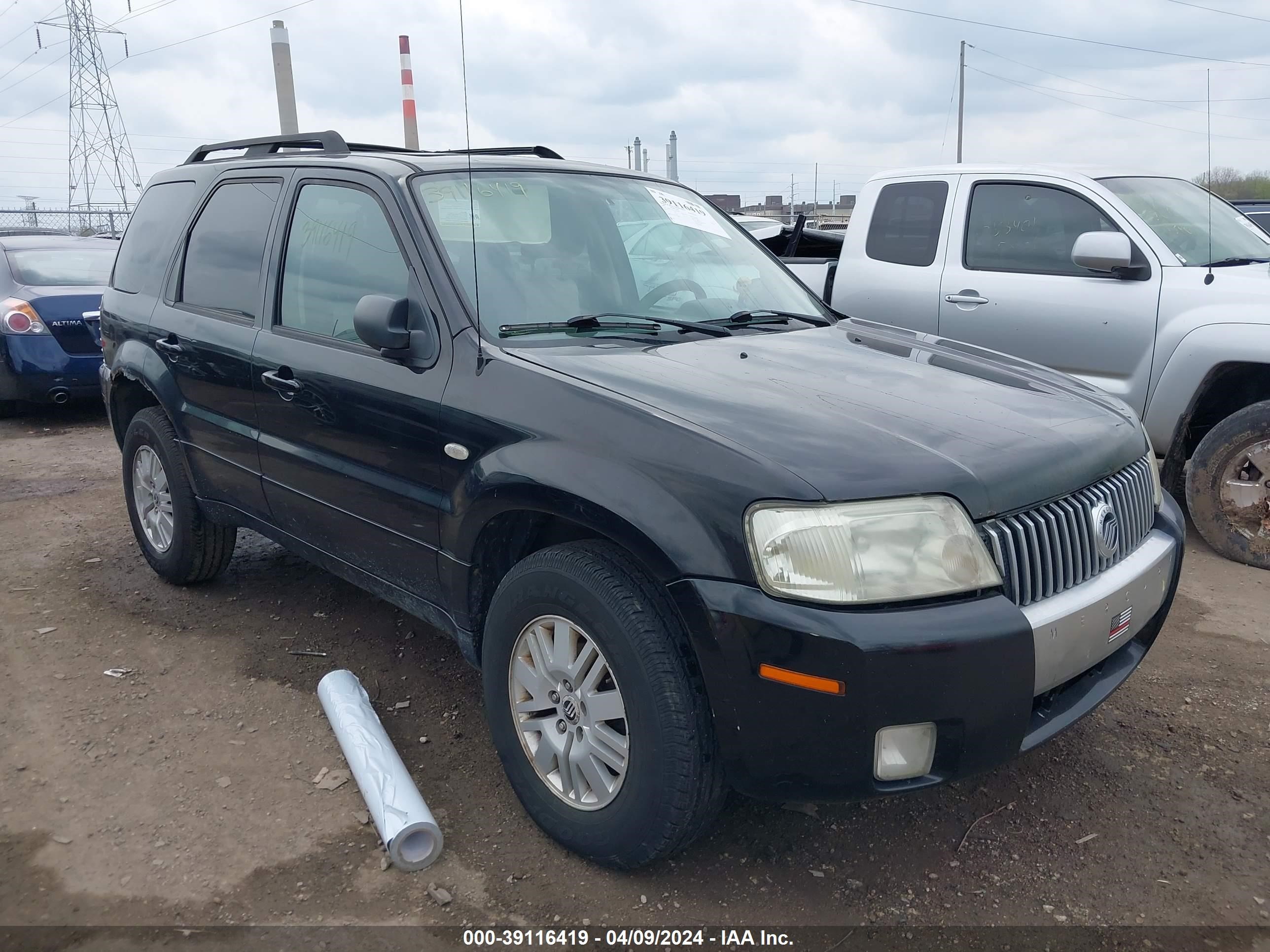 mercury mariner 2007 4m2yu81137kj10675