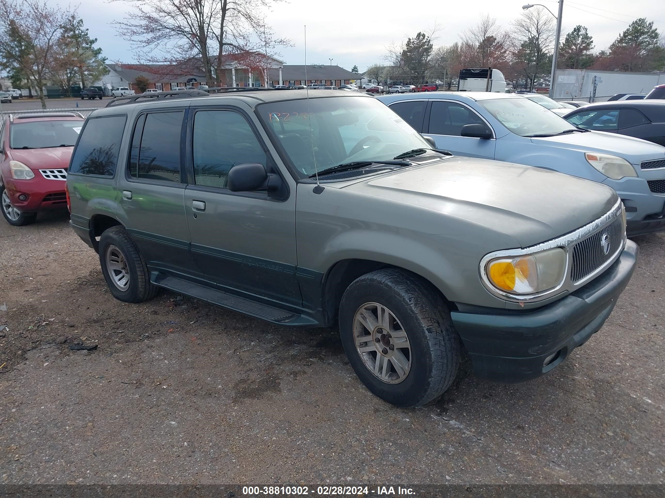 mercury mountaineer 1999 4m2zu54e3xuj14344