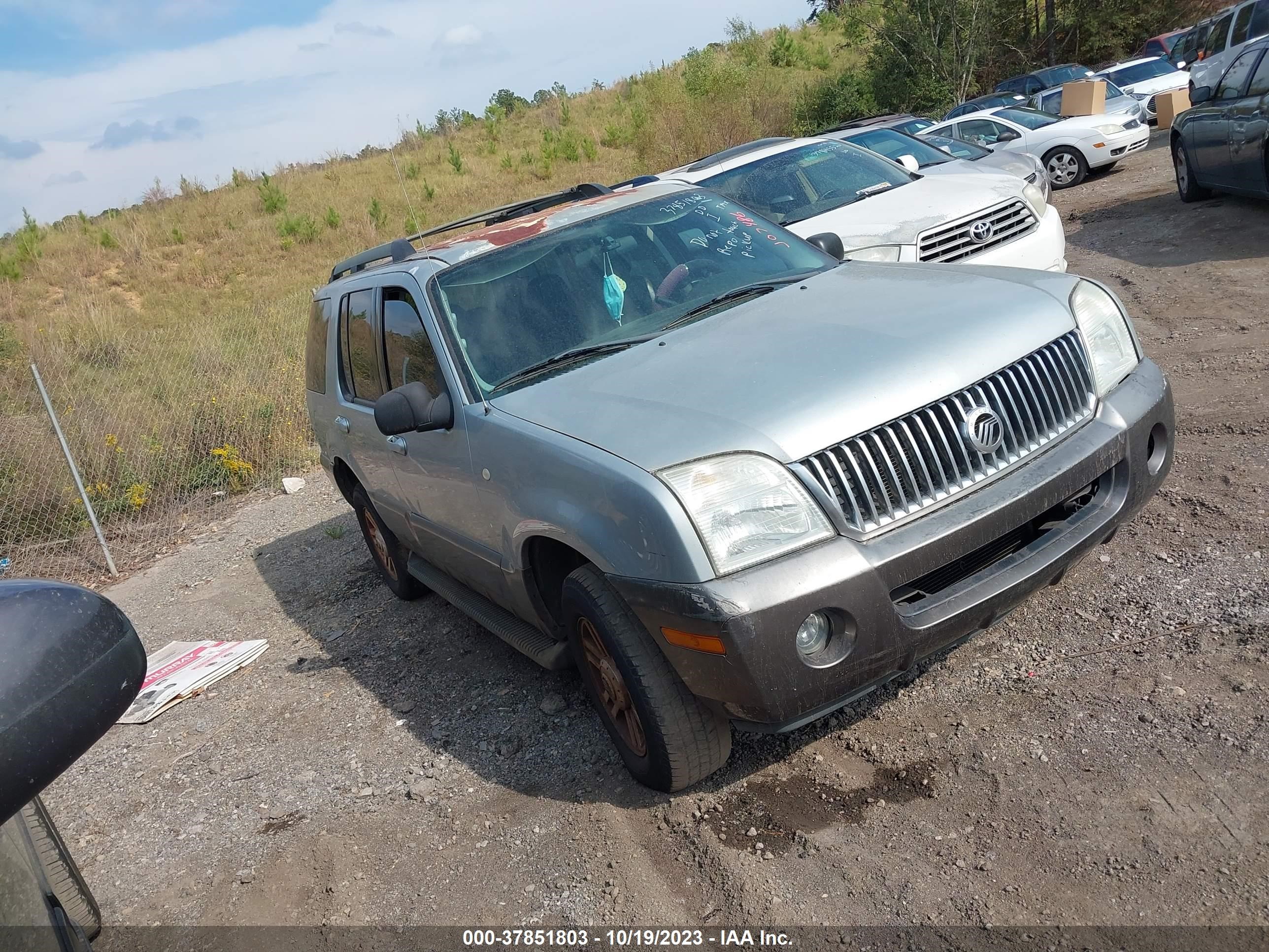 mercury mountaineer 2005 4m2zu66k25uj07486