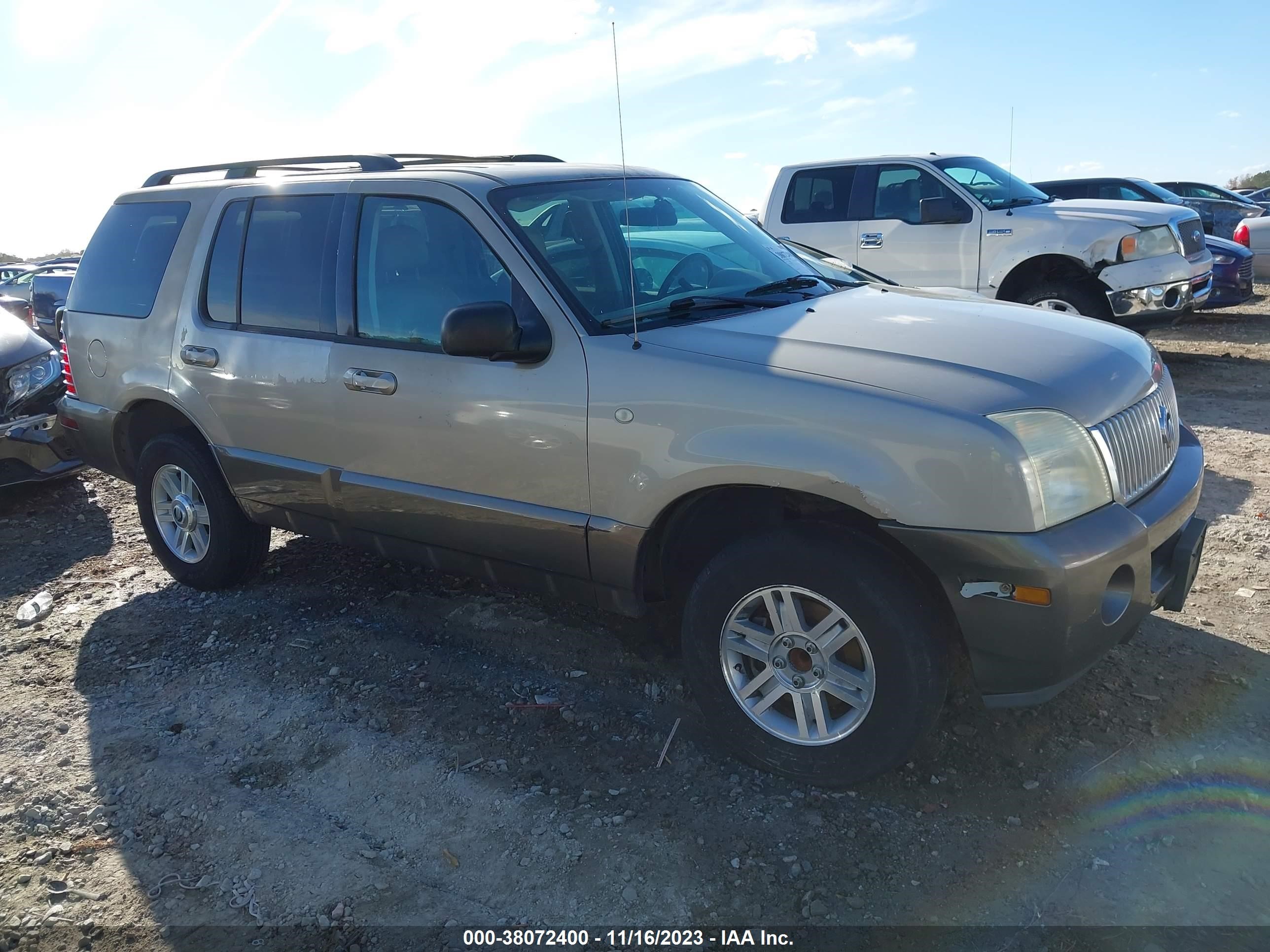 mercury mountaineer 2004 4m2zu66kx4uj00171