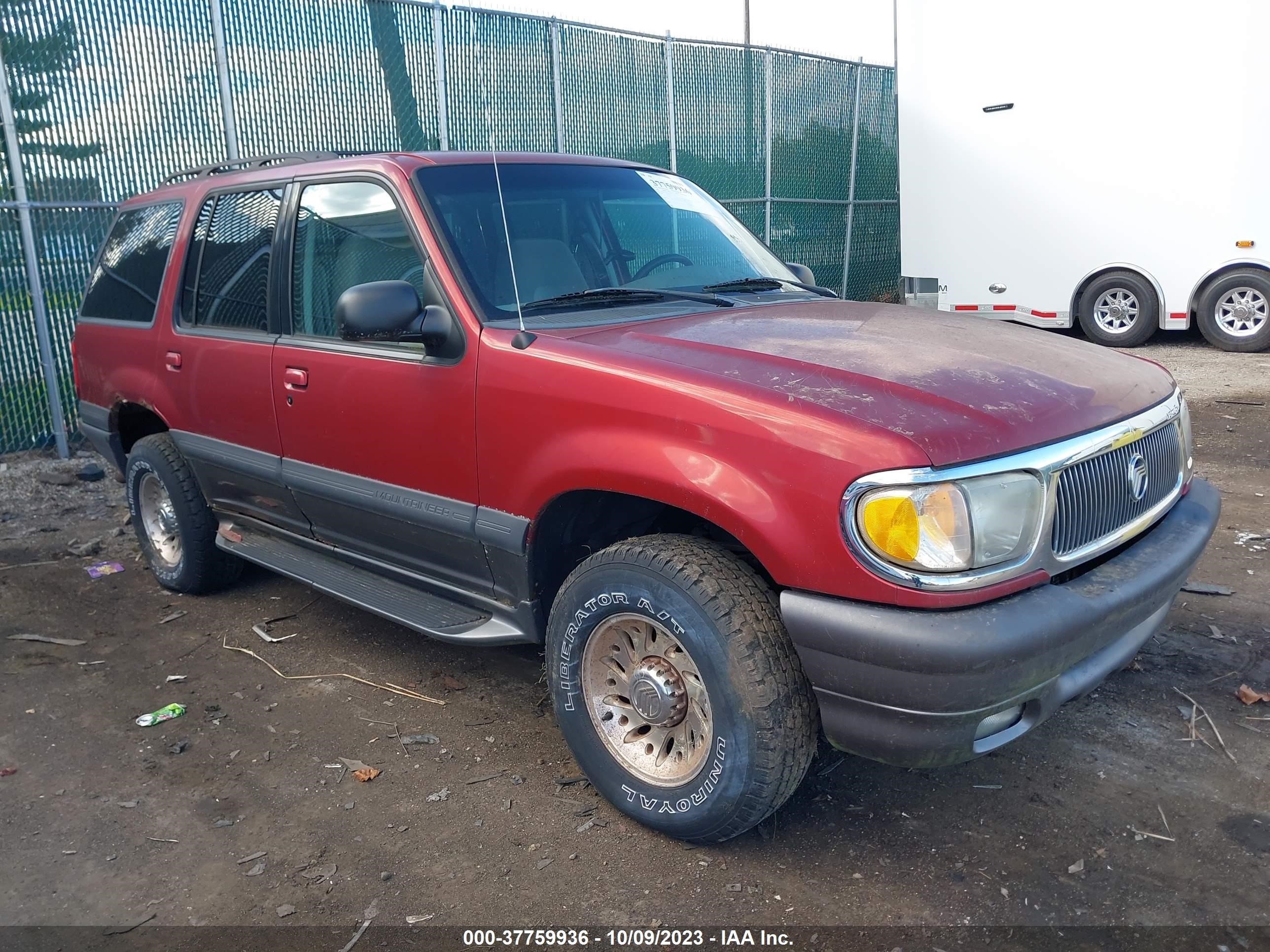 mercury mountaineer 2000 4m2zu76e6yuj37207