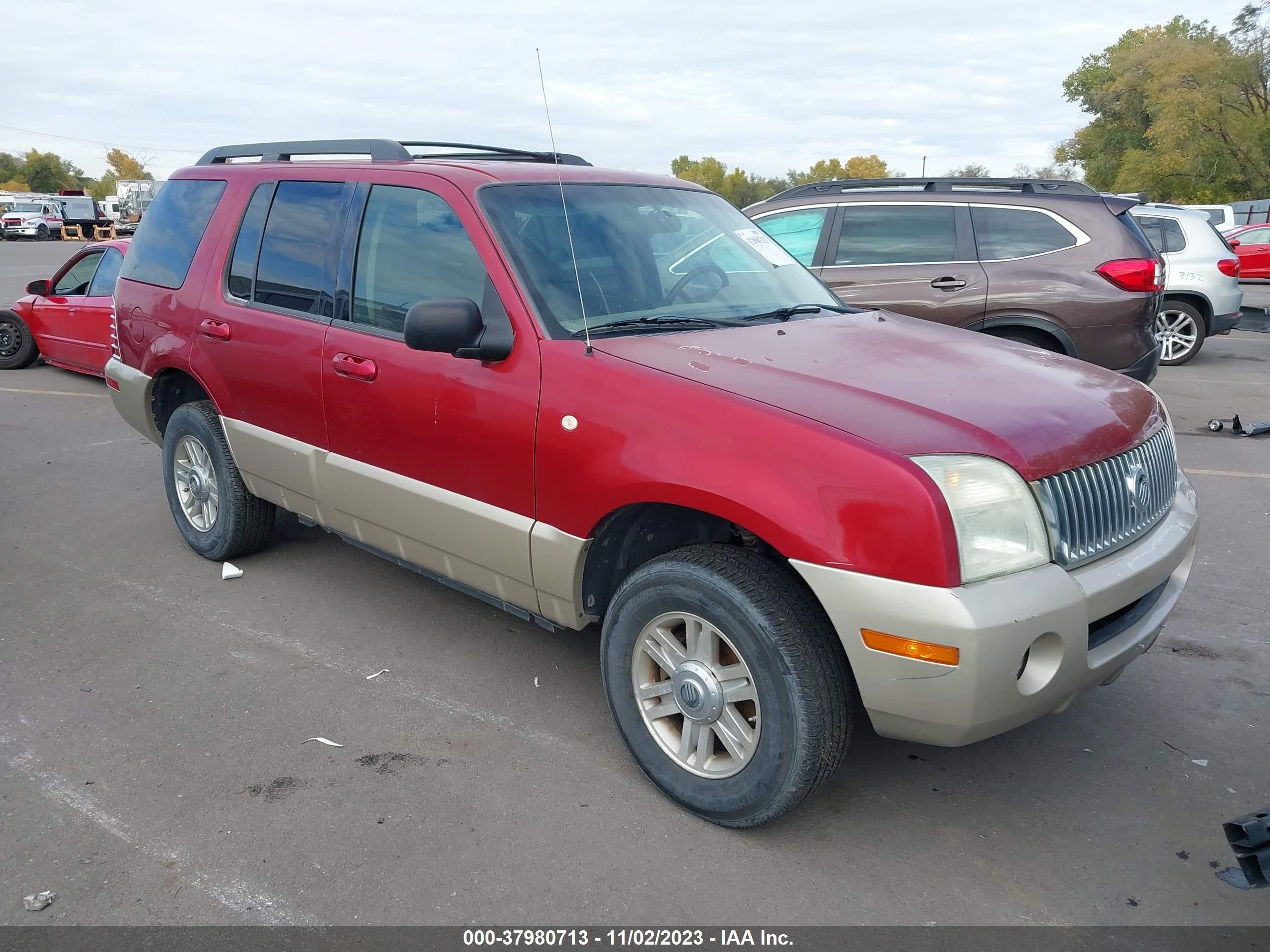 mercury mountaineer 2005 4m2zu86e05uj11834