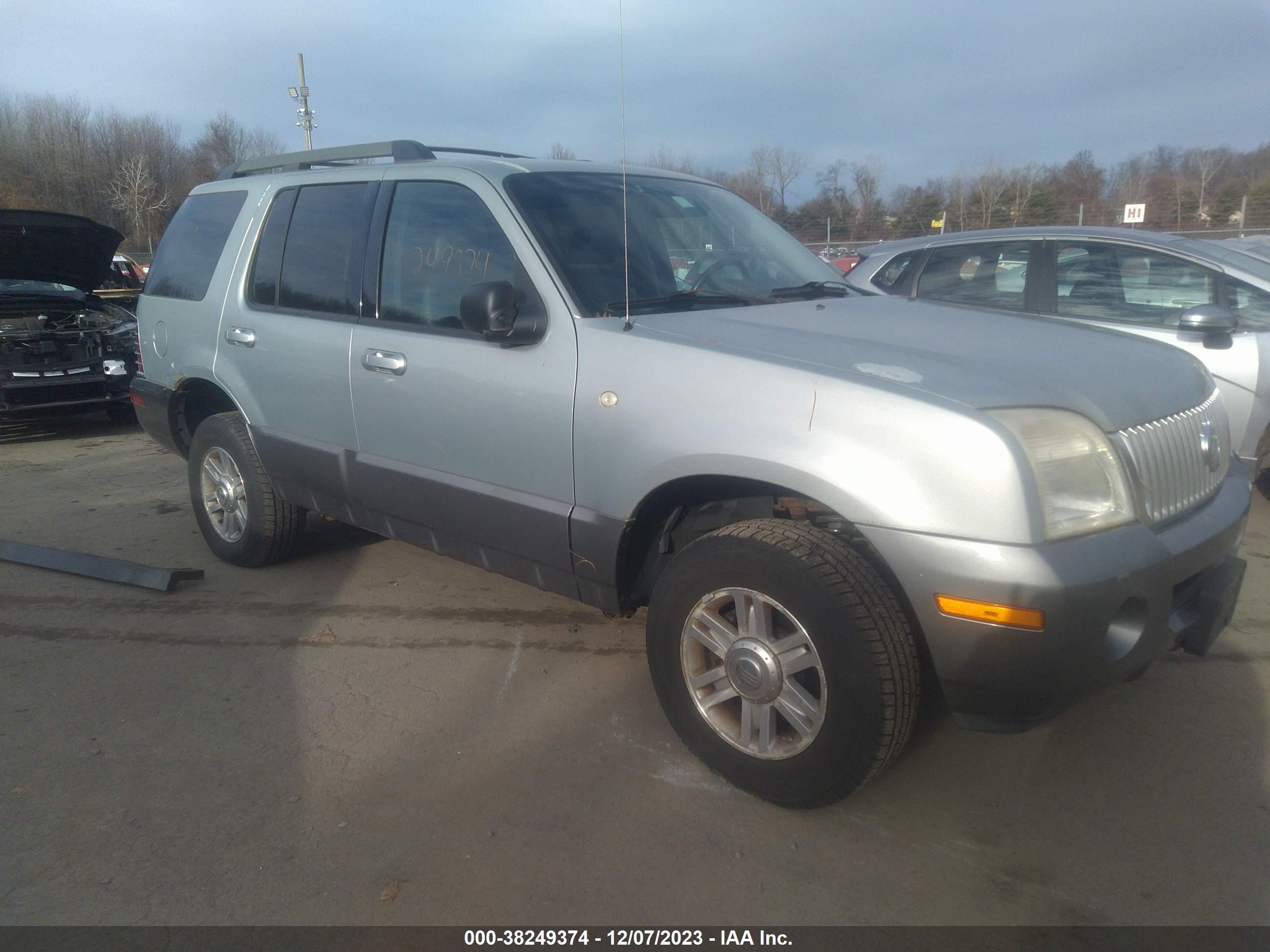 mercury mountaineer 2005 4m2zu86e05uj13311