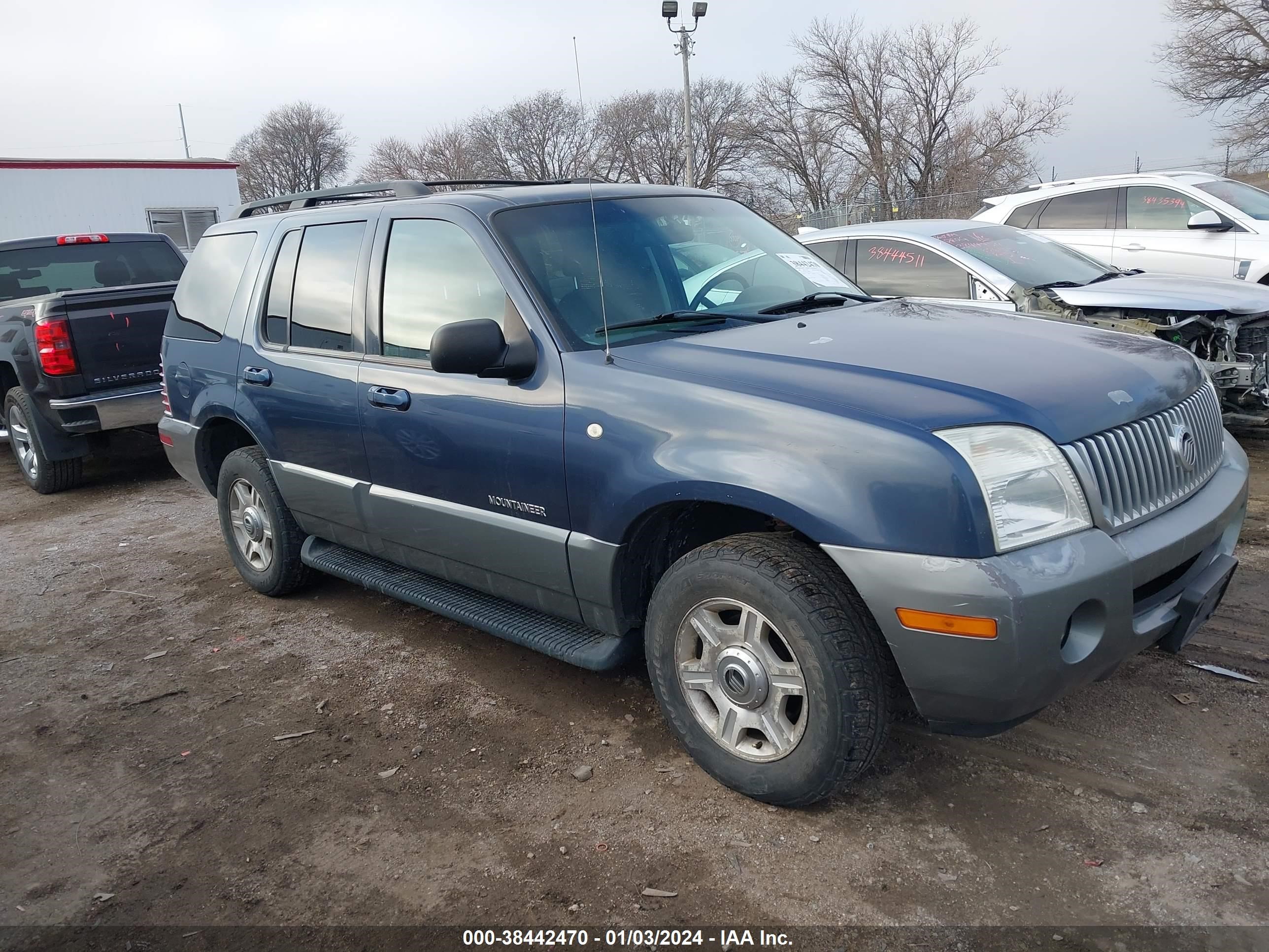 mercury mountaineer 2002 4m2zu86e52zj30846