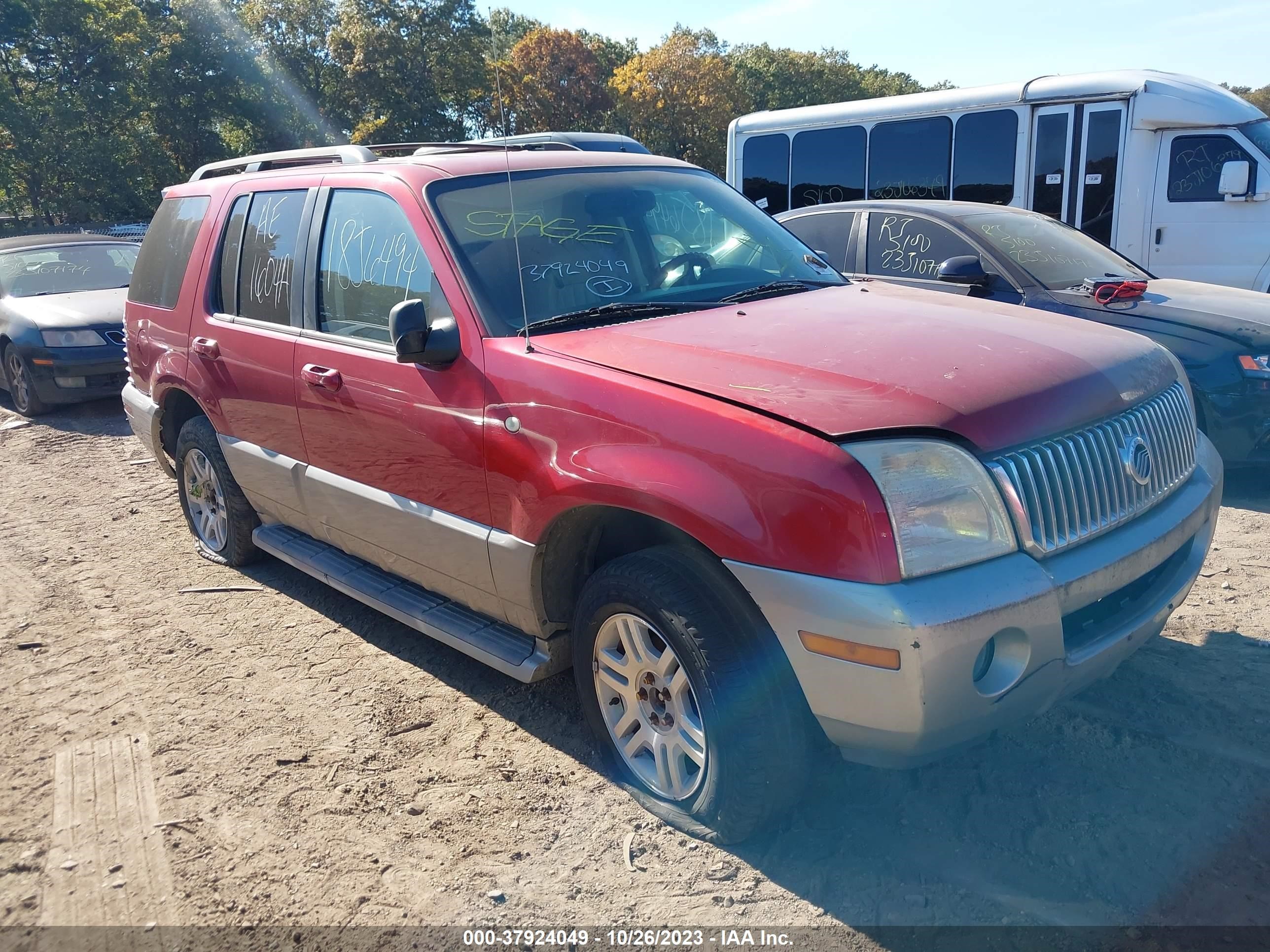 mercury mountaineer 2003 4m2zu86k33zj26382