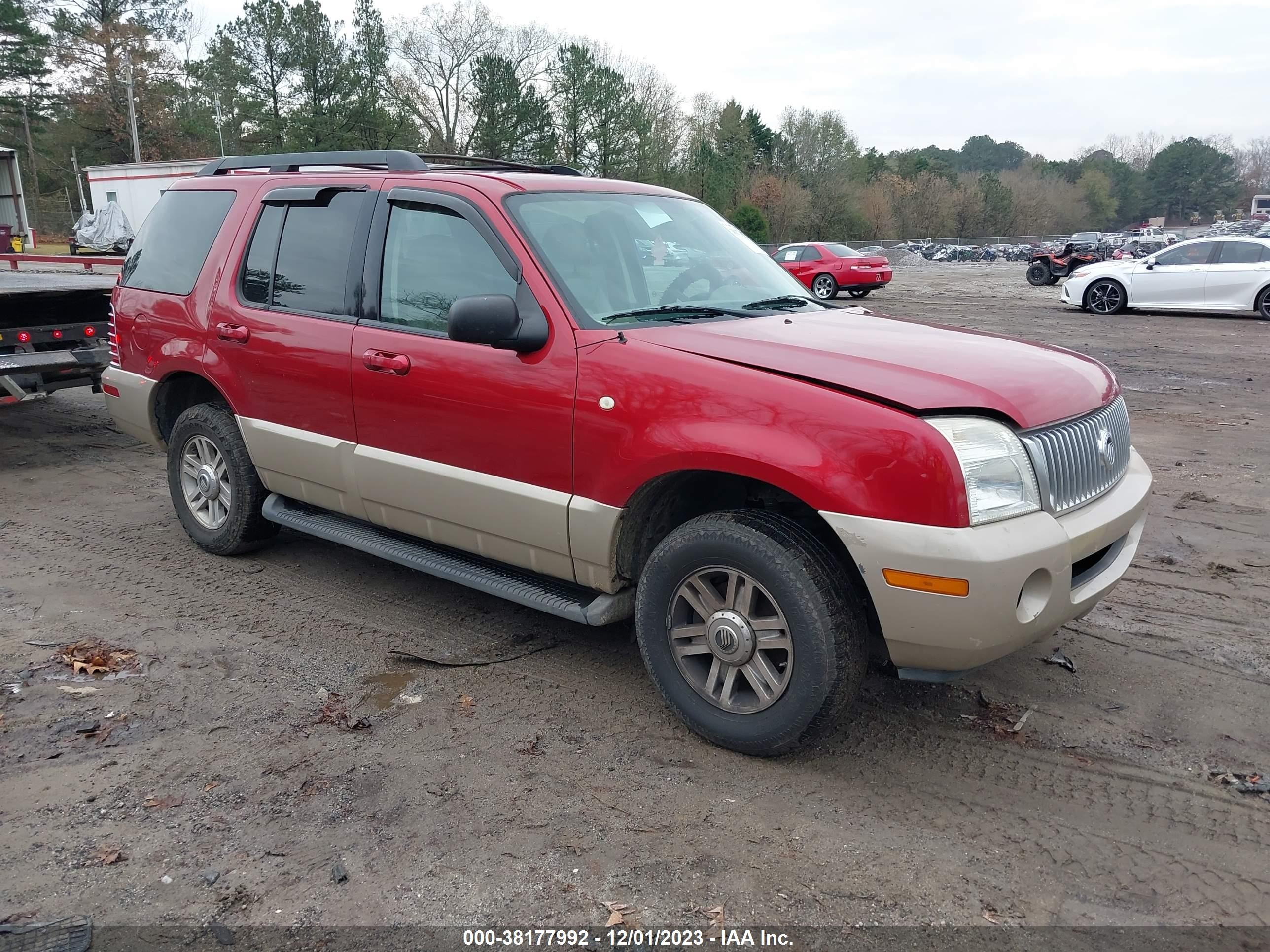 mercury mountaineer 2005 4m2zu86k65uj12007