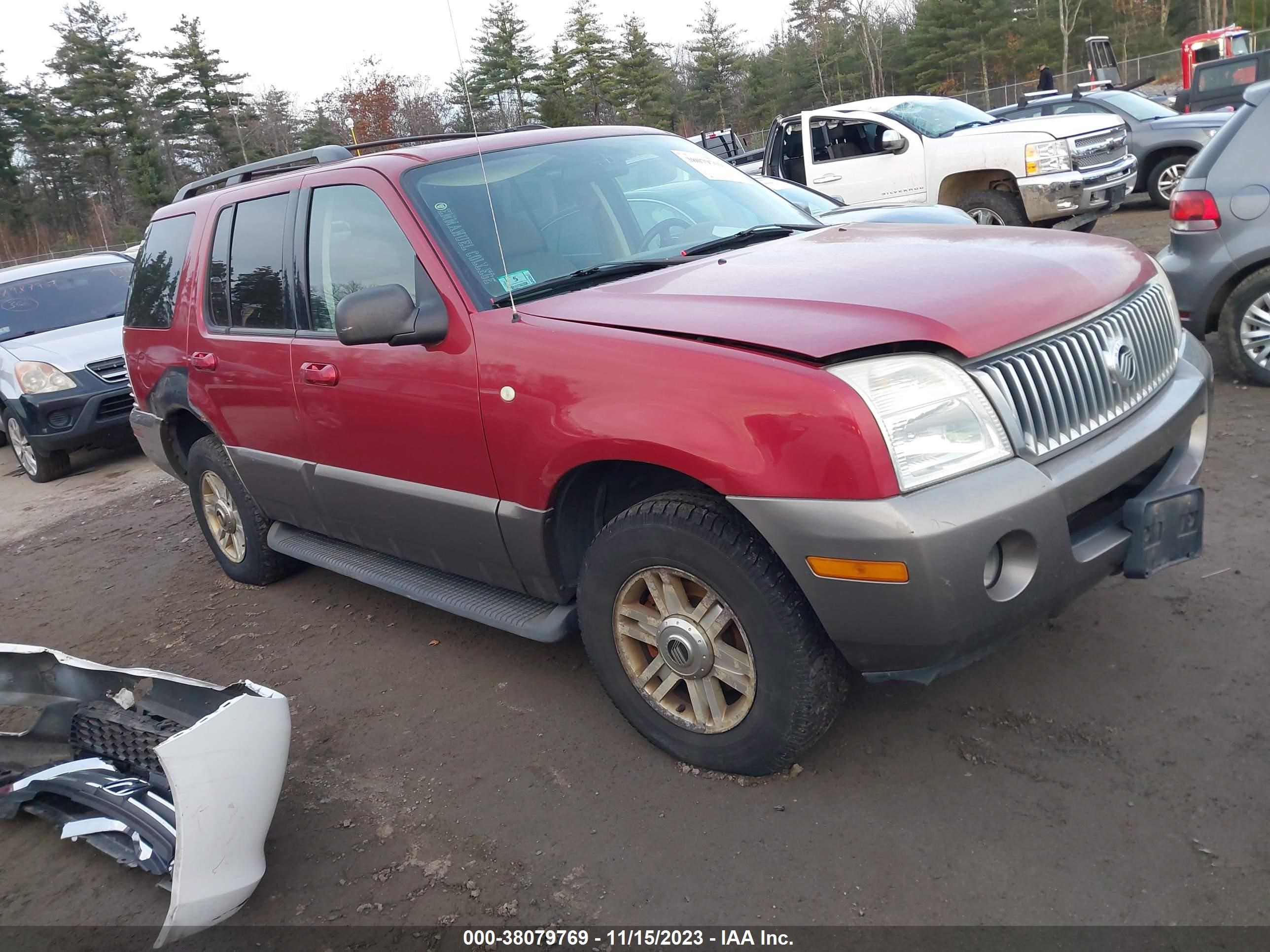 mercury mountaineer 2003 4m2zu86k73uj19500