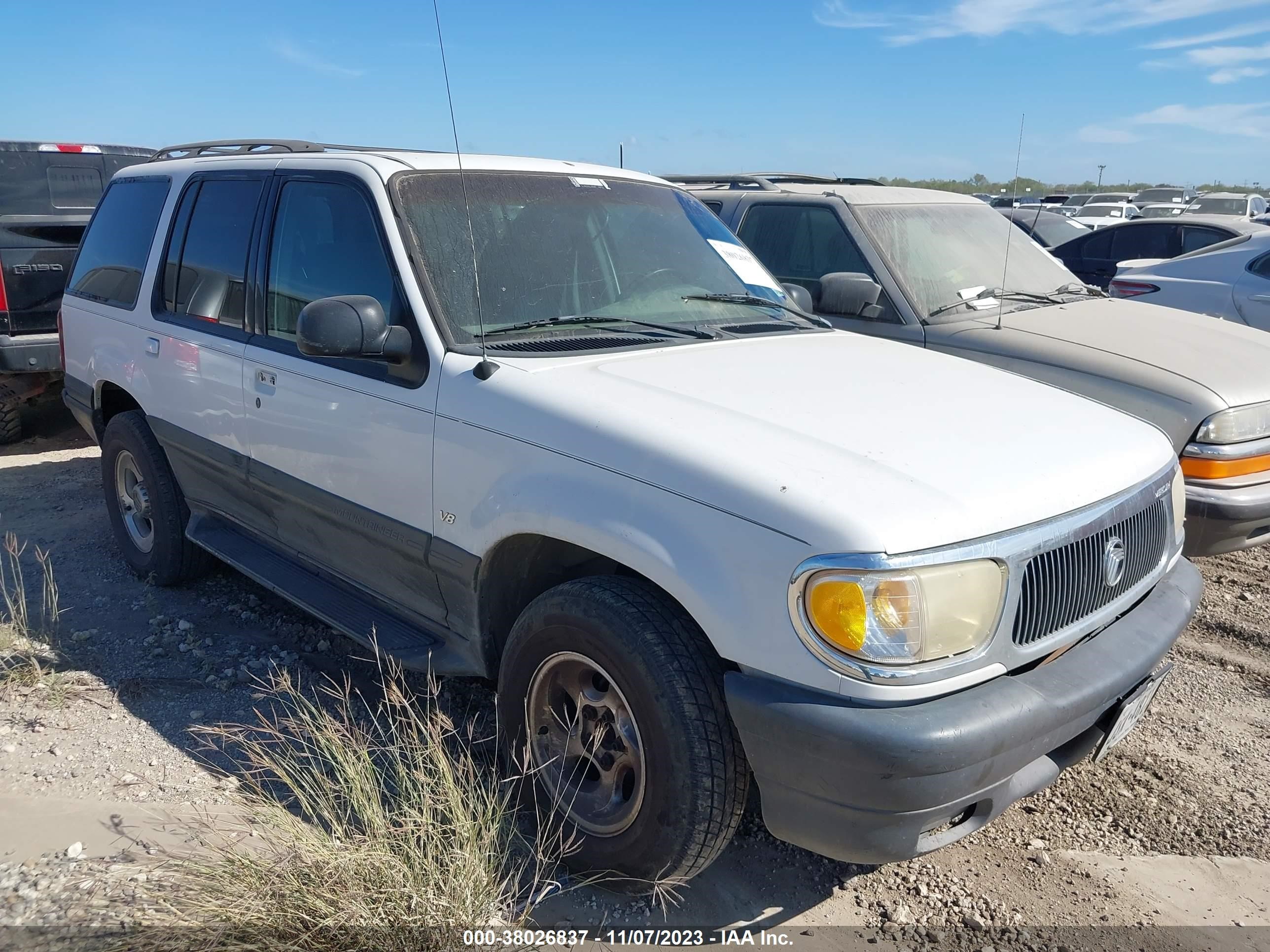 mercury mountaineer 2001 4m2zu86p41uj09581