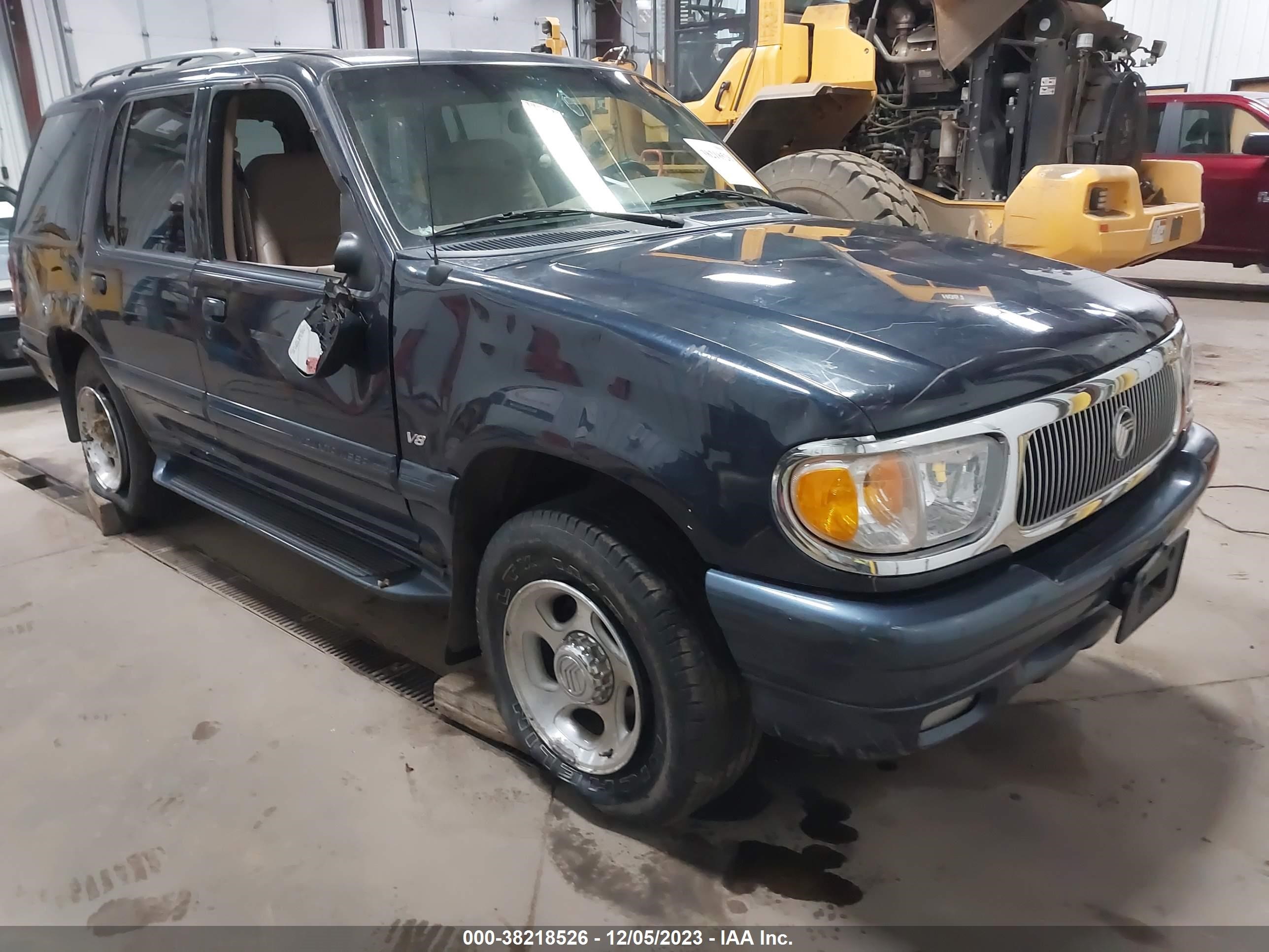 mercury mountaineer 2001 4m2zu86p41uj14408