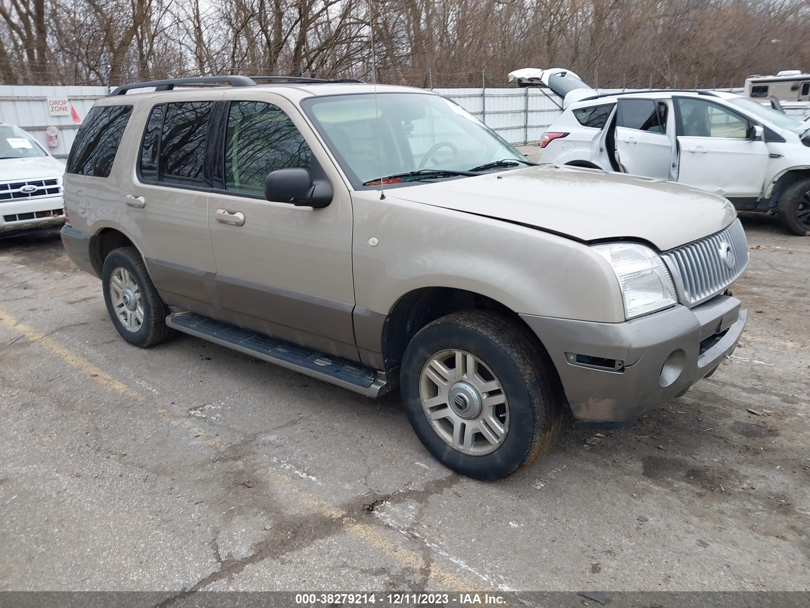 mercury mountaineer 2004 4m2zu86w54zj34486