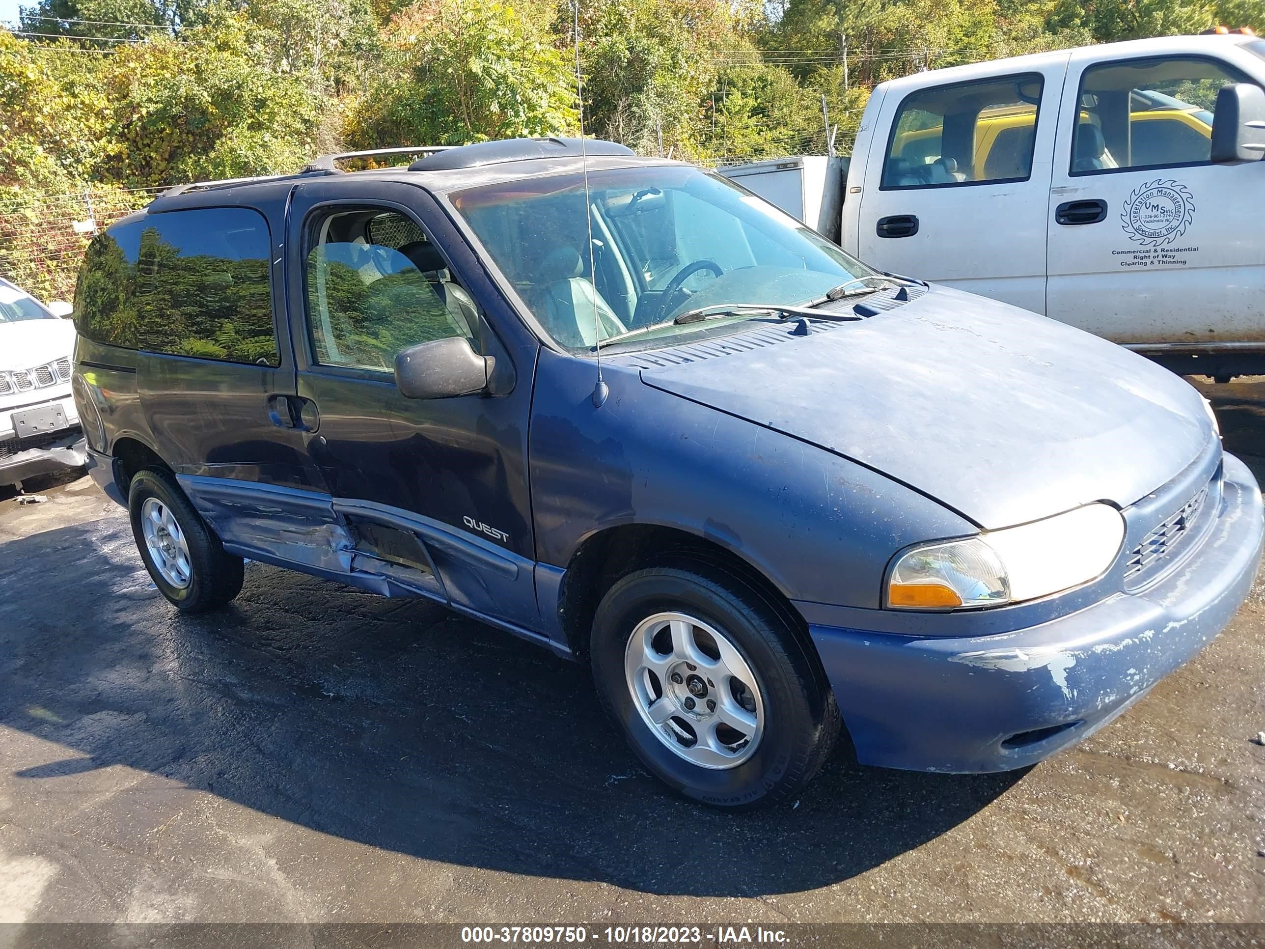 nissan quest 1999 4n2xn11t6xd804057