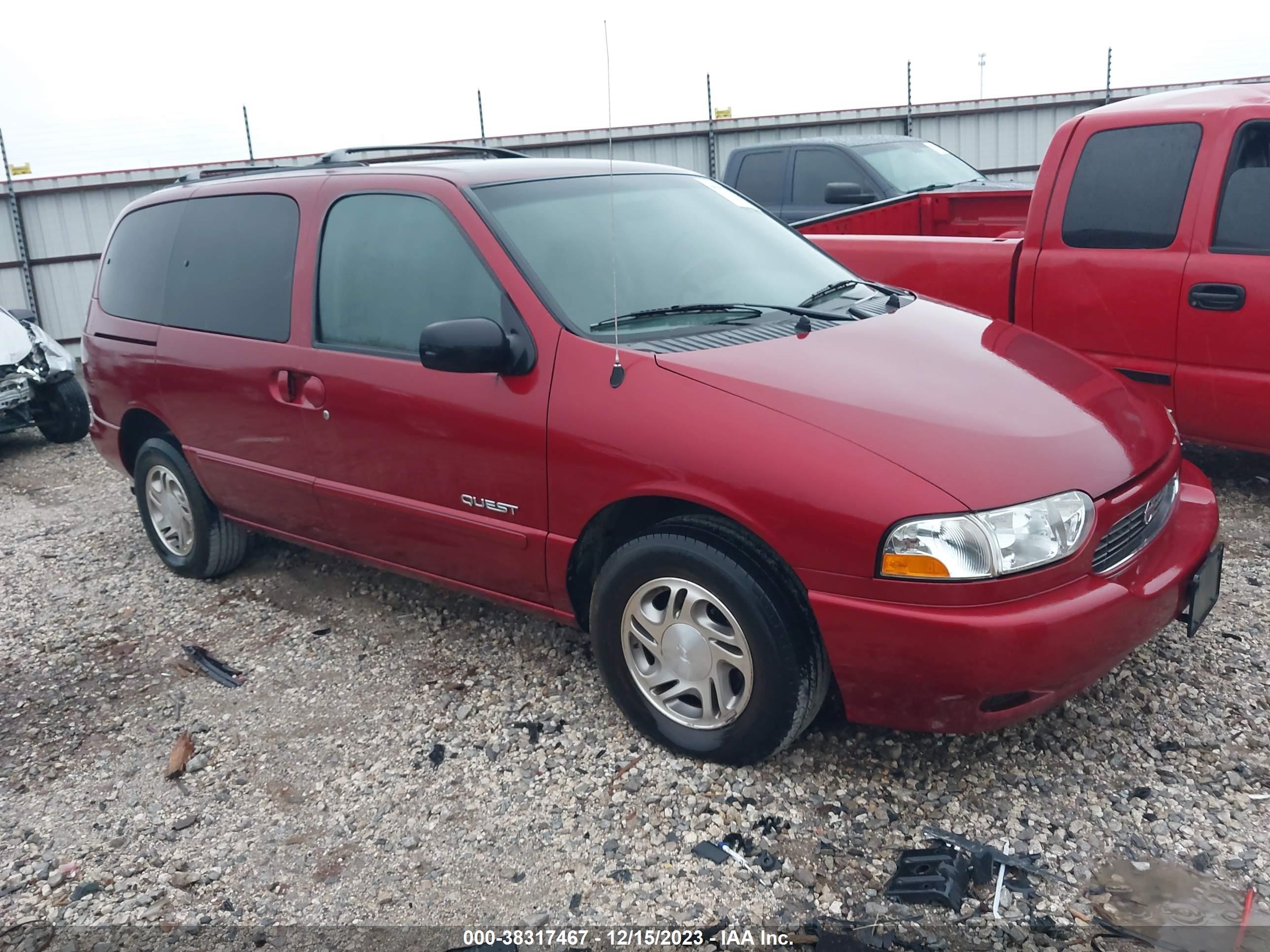 nissan quest 2000 4n2xn11t9yd843775