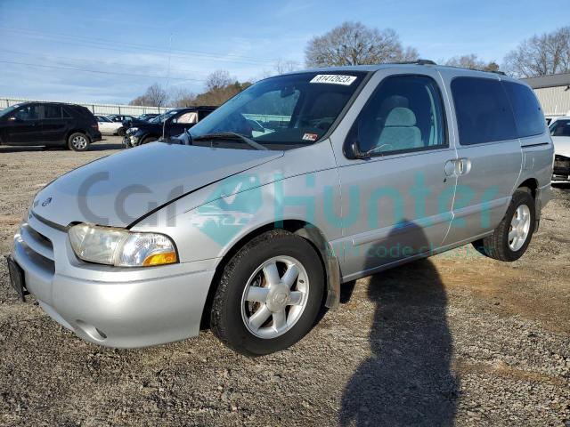 nissan quest 2002 4n2zn15t62d803339