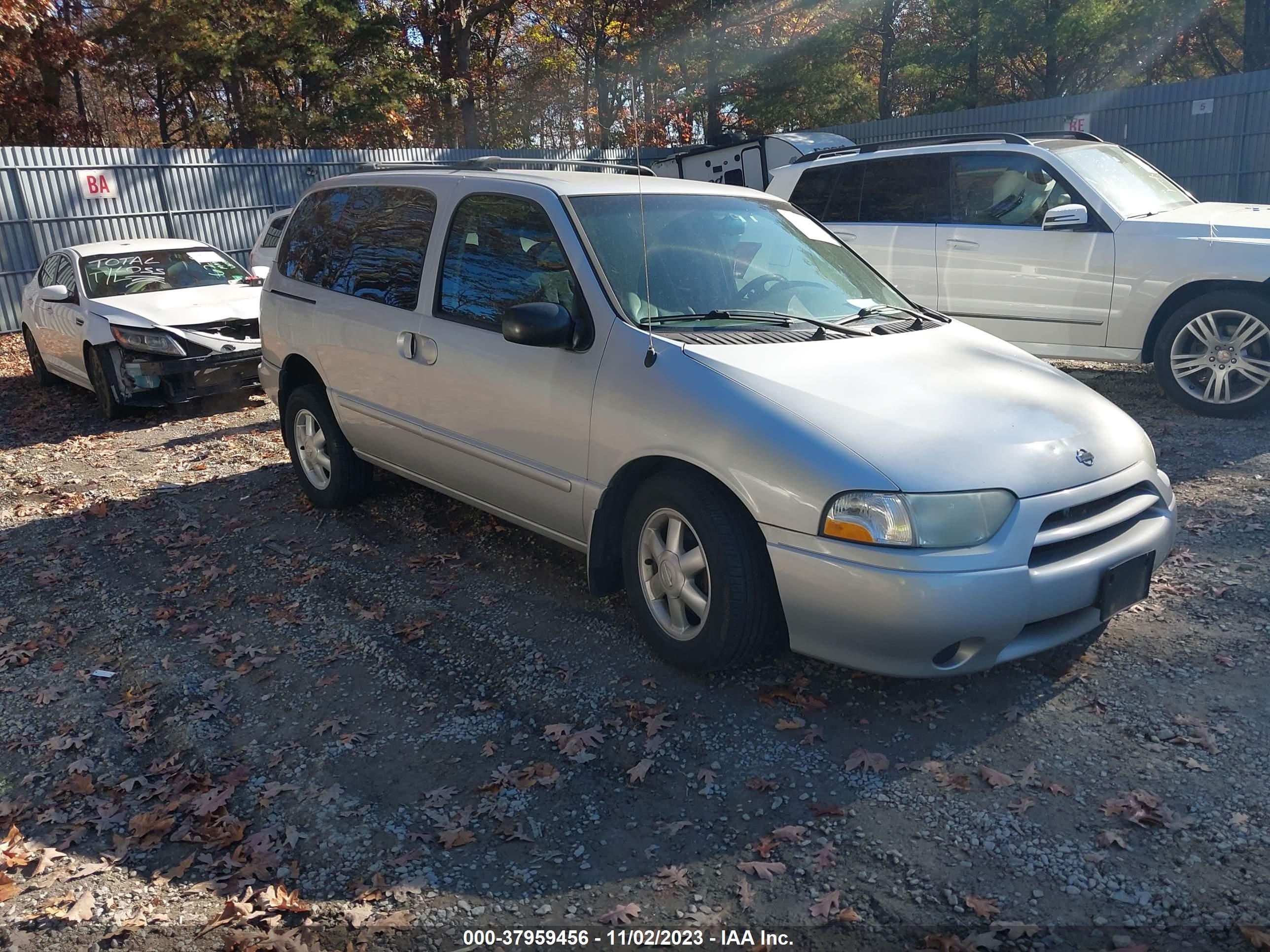 nissan quest 2002 4n2zn15tx2d806549