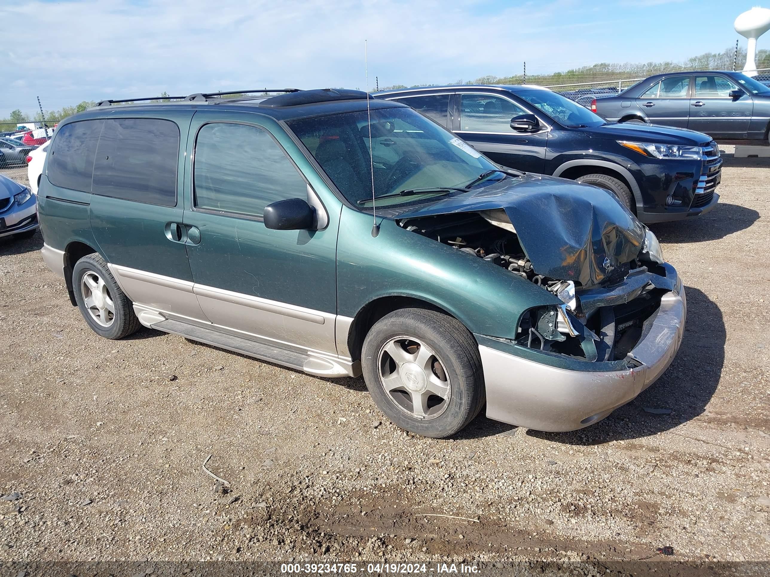 nissan quest 2002 4n2zn16t52d813939