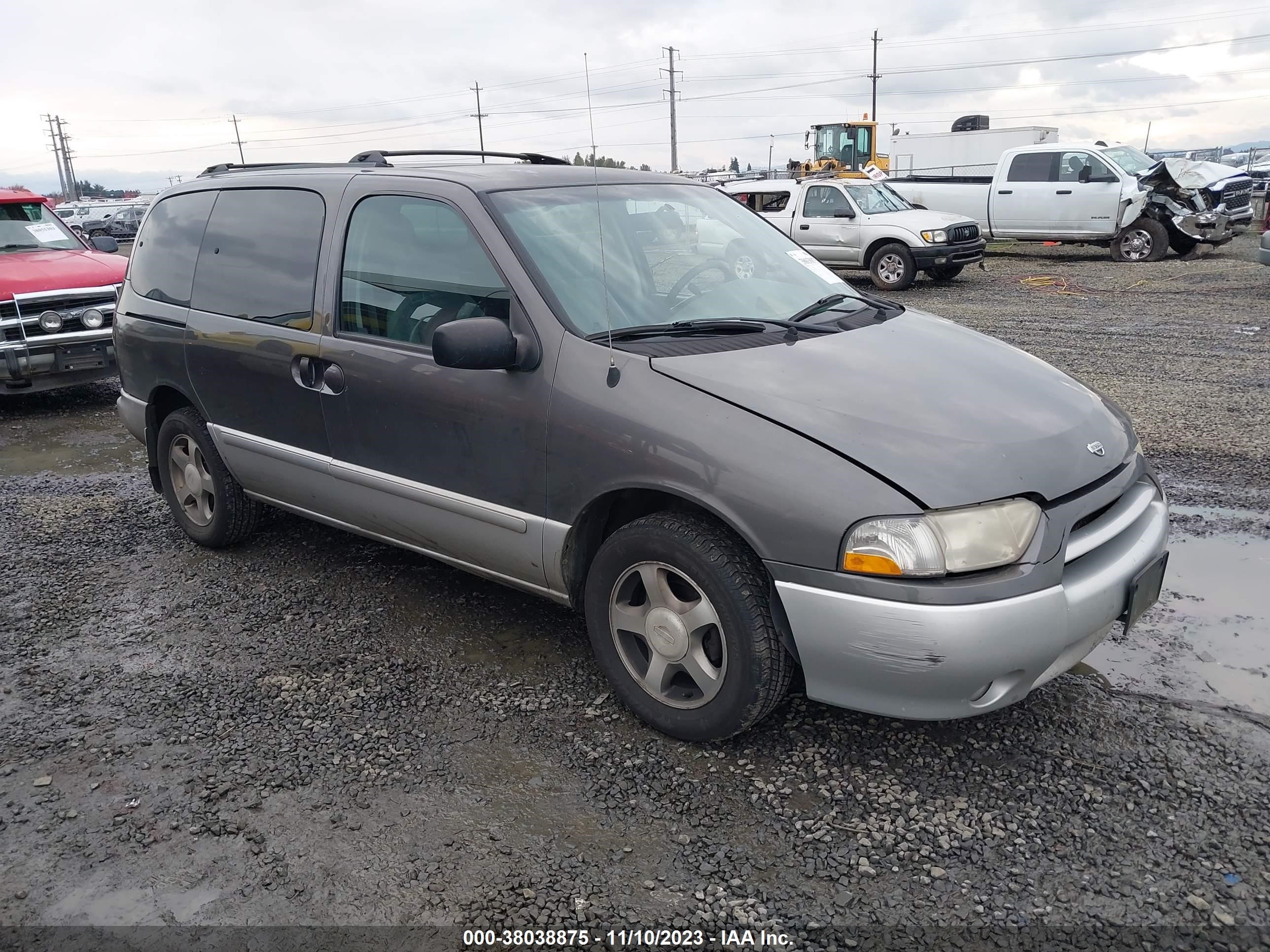 nissan quest 2002 4n2zn16tx2d807148