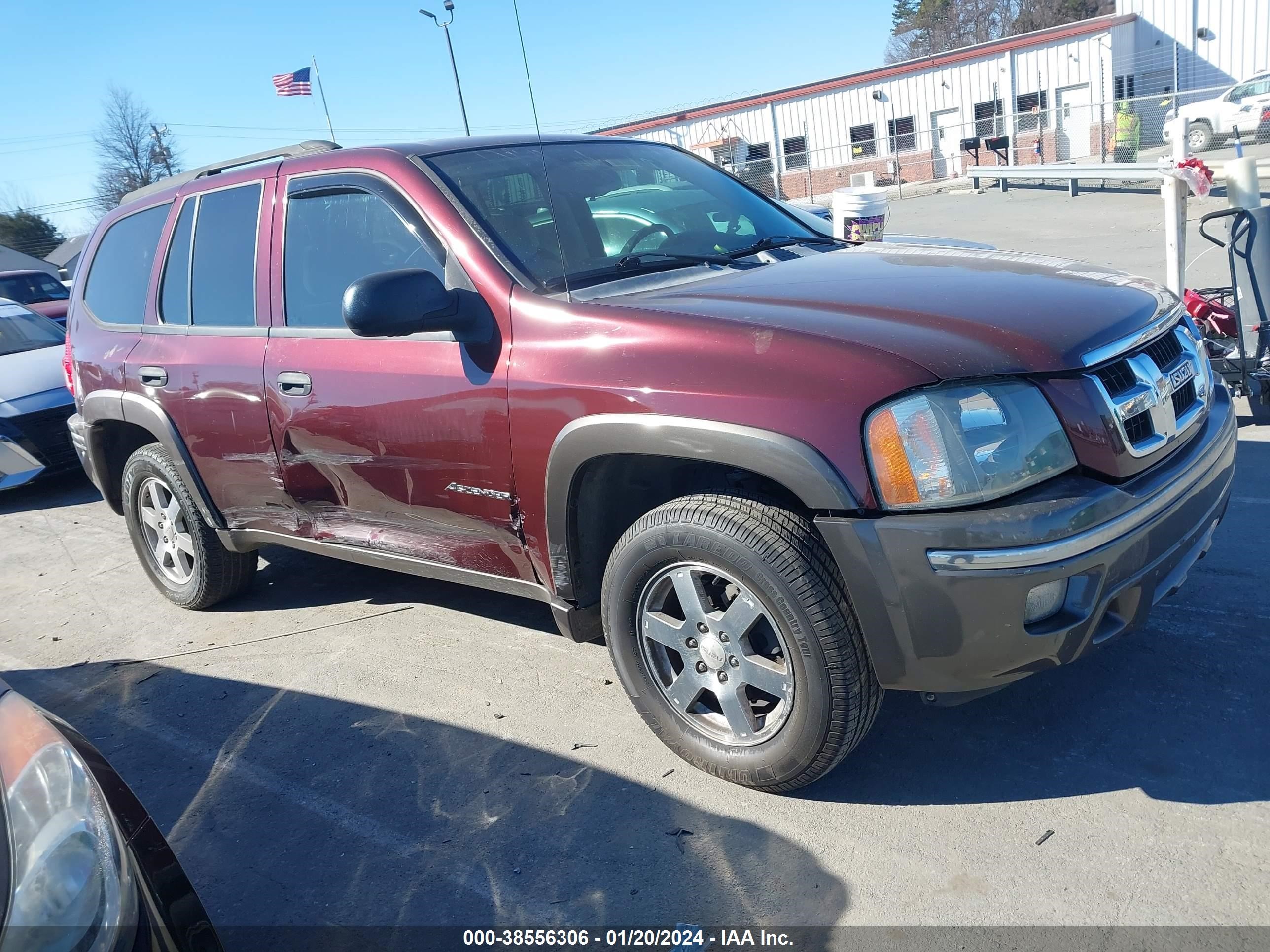 isuzu ascender 2007 4nuds13s972701928