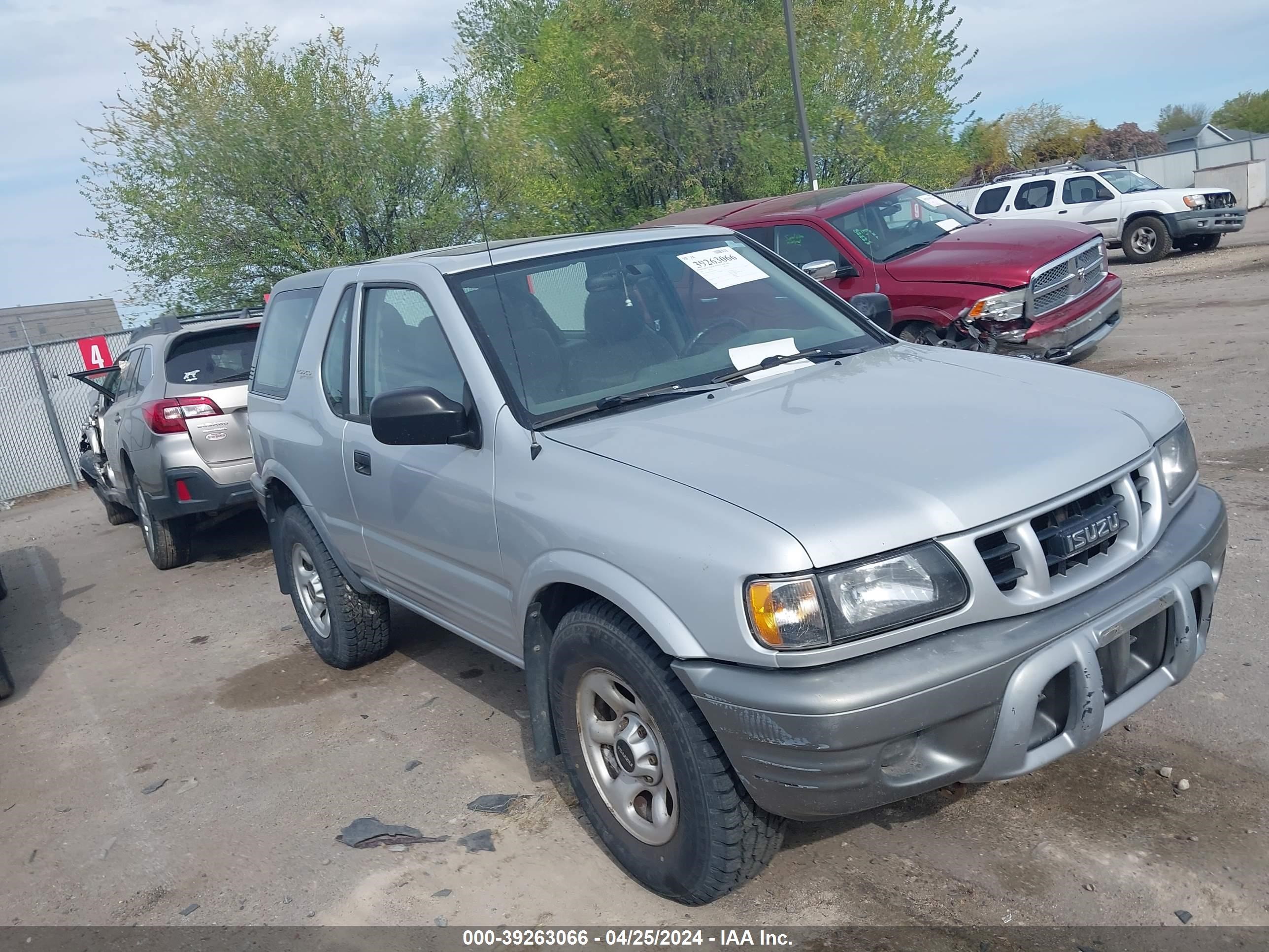 isuzu trooper 2002 4s2ck57d524319746