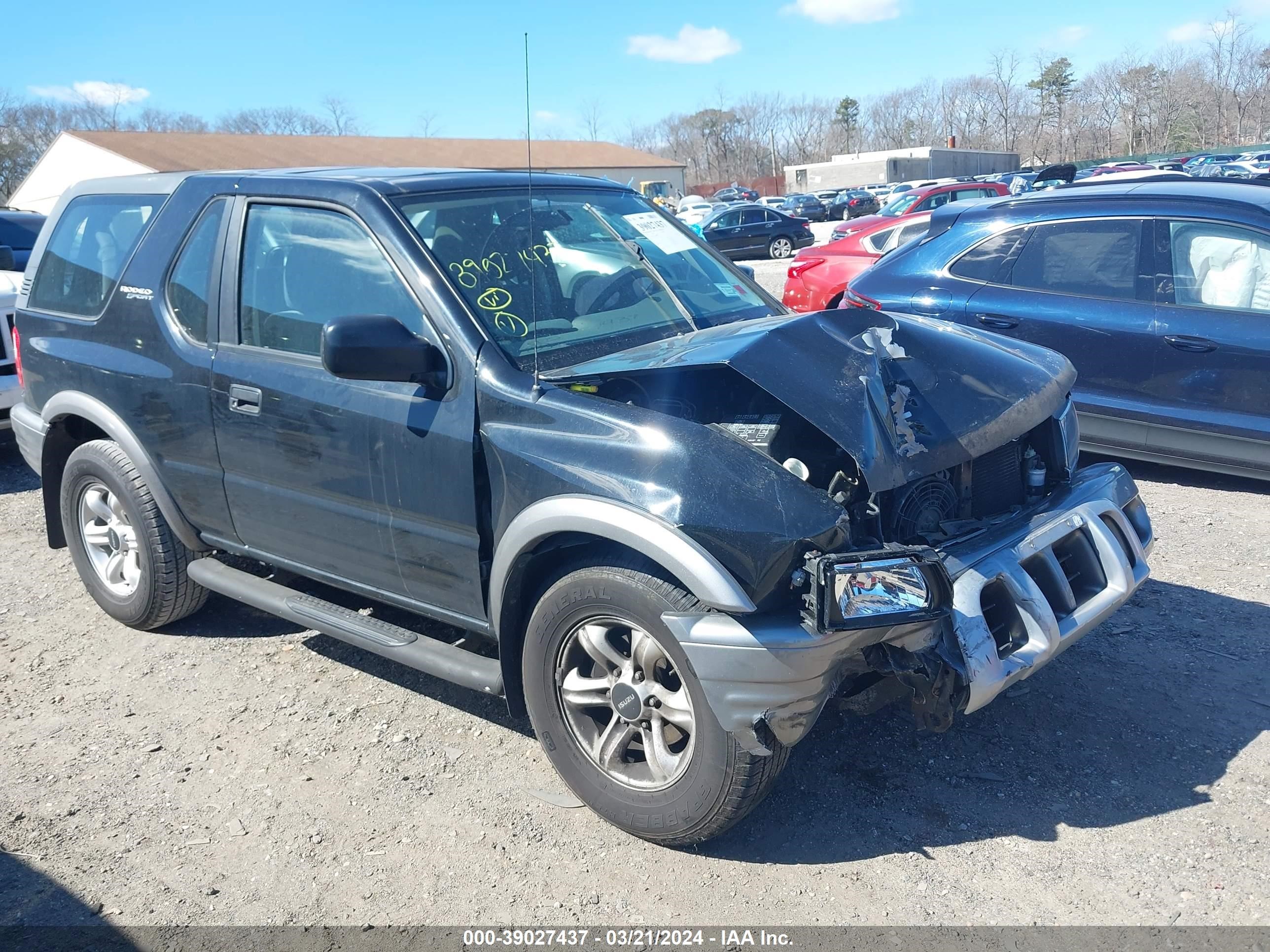 isuzu trooper 2002 4s2ck57w724305509