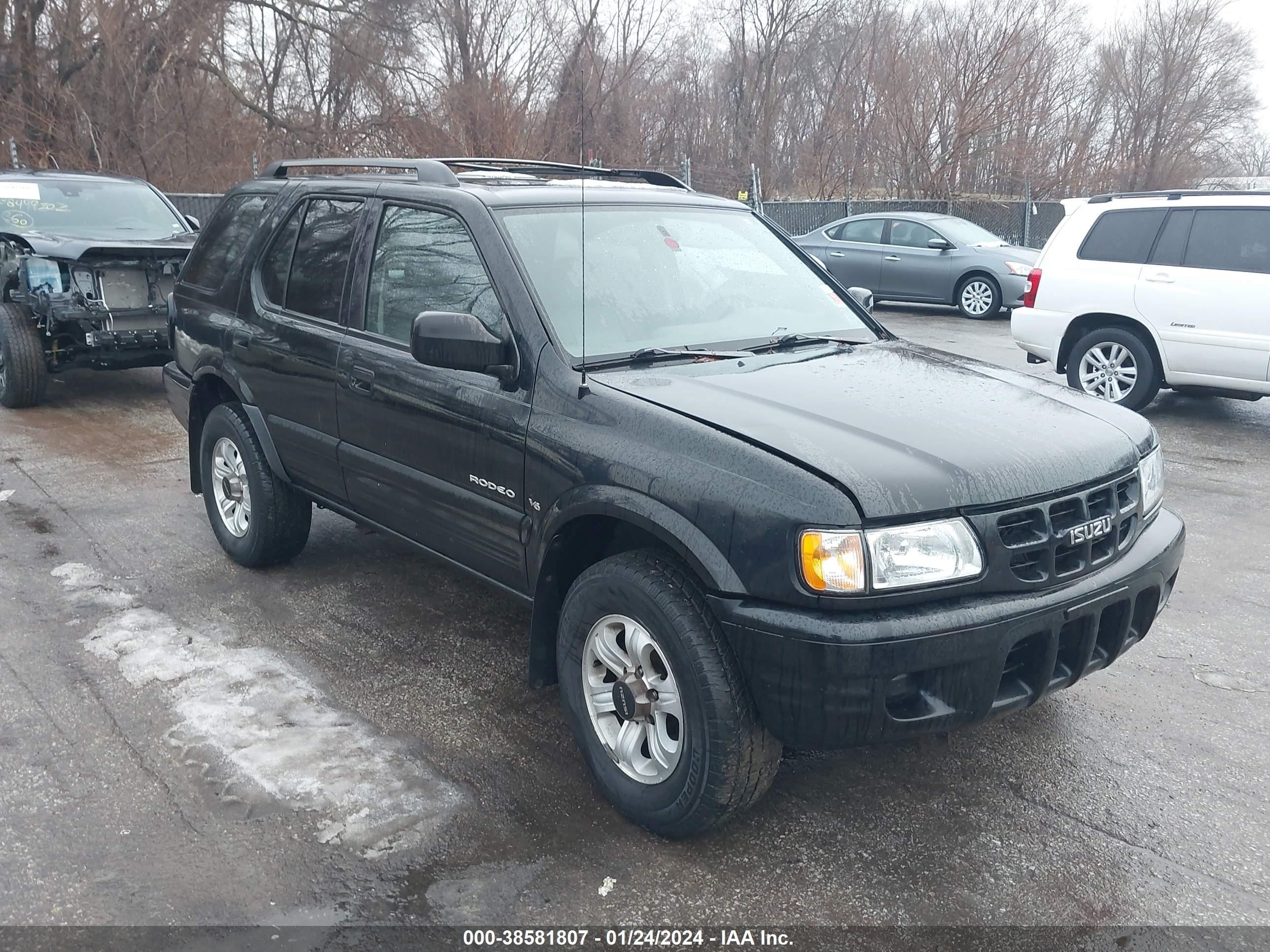 isuzu rodeo 2001 4s2ck58w014348778