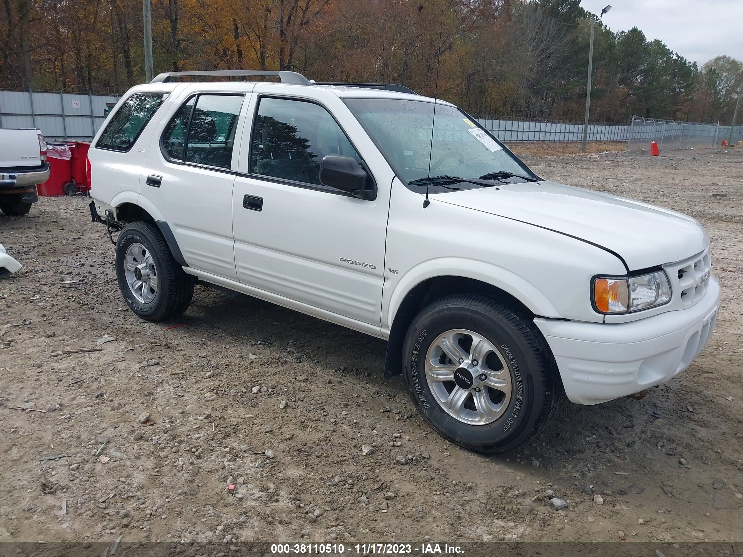 isuzu rodeo 2000 4s2ck58w0y4355773