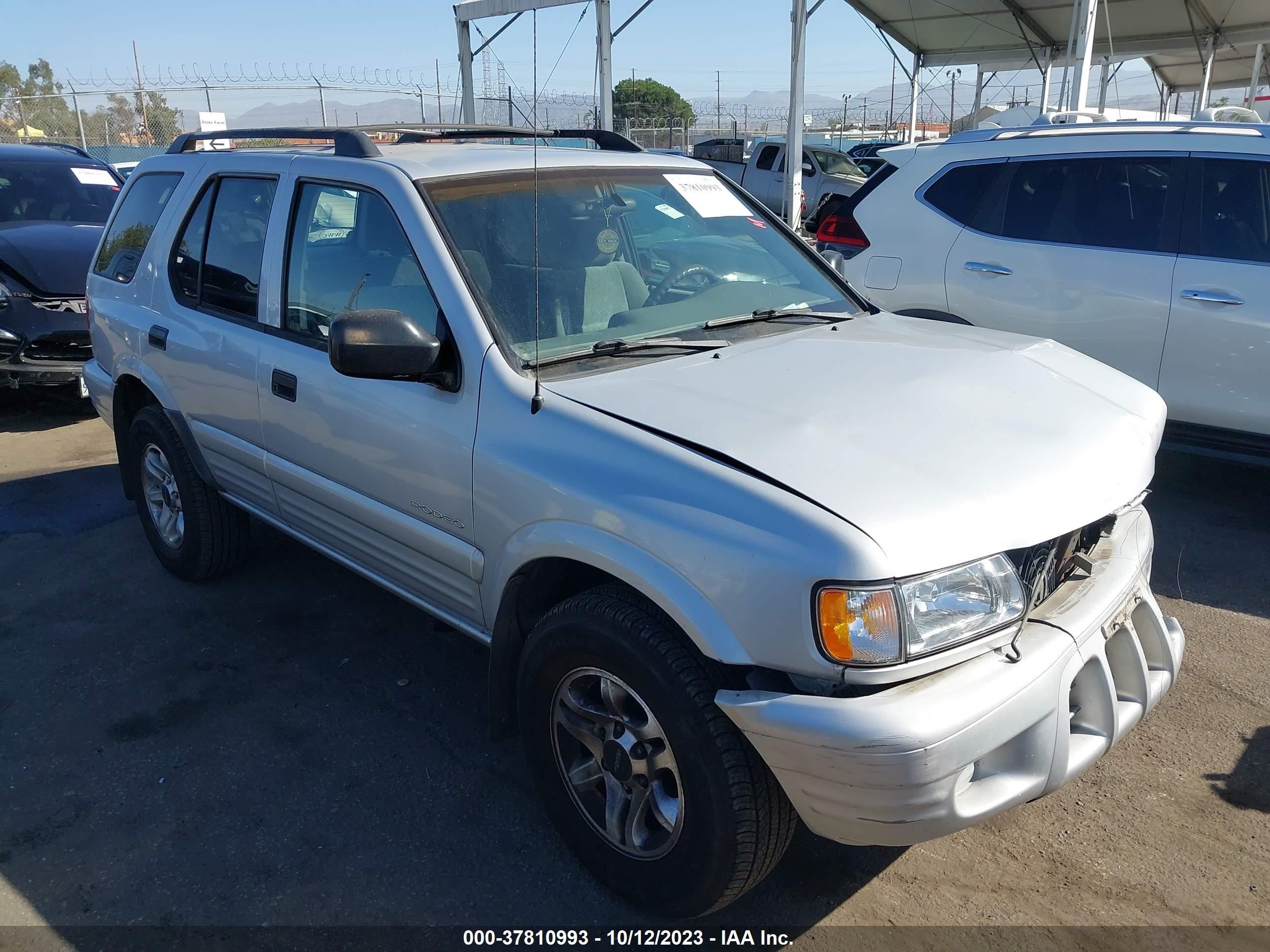 isuzu rodeo 2002 4s2ck58w124305133