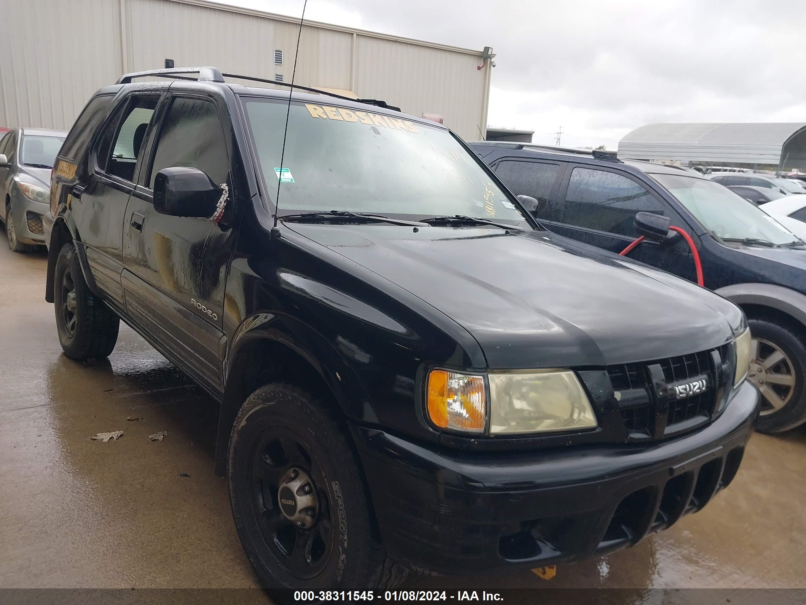 isuzu rodeo 2003 4s2ck58w134313136