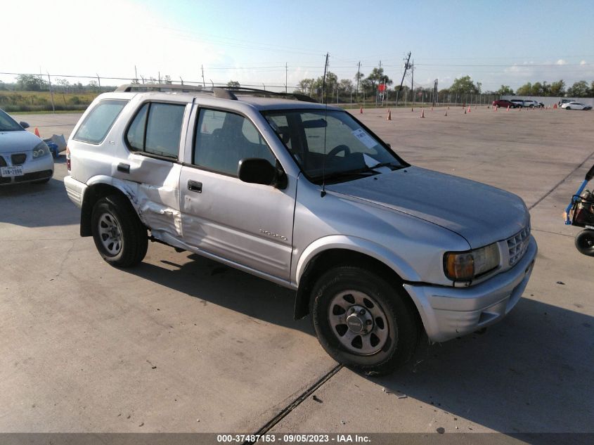 isuzu rodeo 1999 4s2ck58w4x4343270