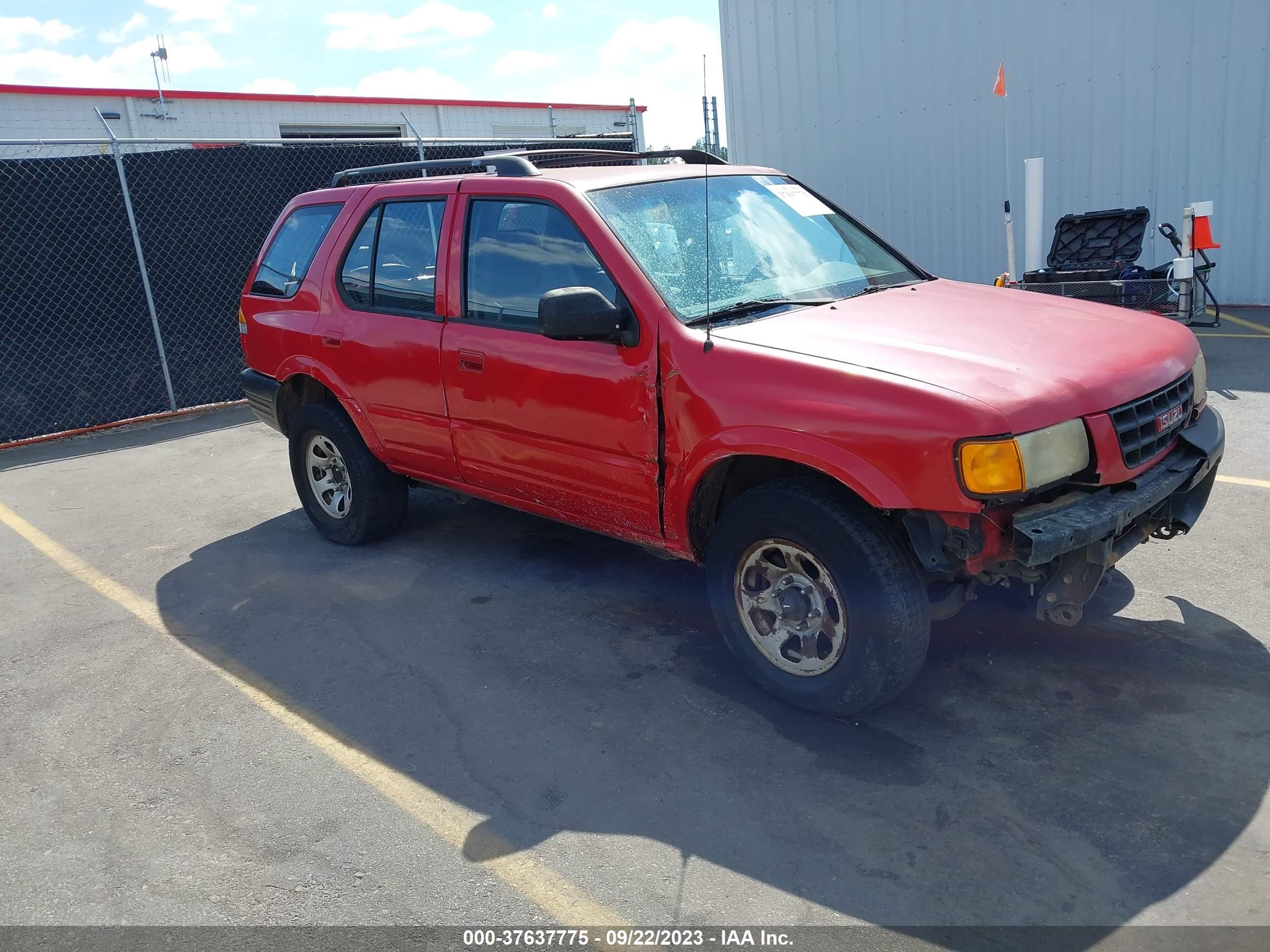 isuzu rodeo 1999 4s2ck58w6x4338054