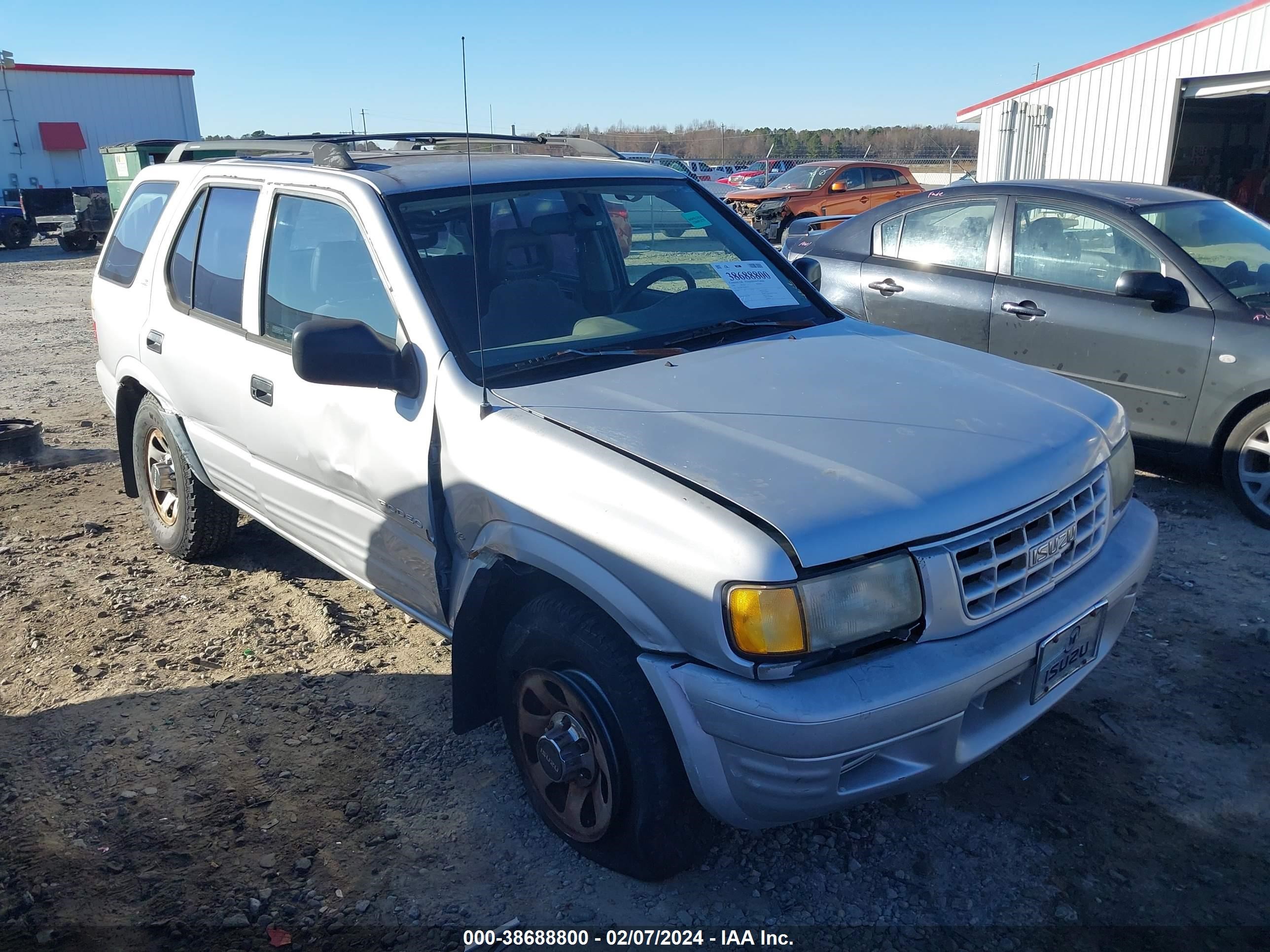 isuzu rodeo 1999 4s2ck58w7x4347278