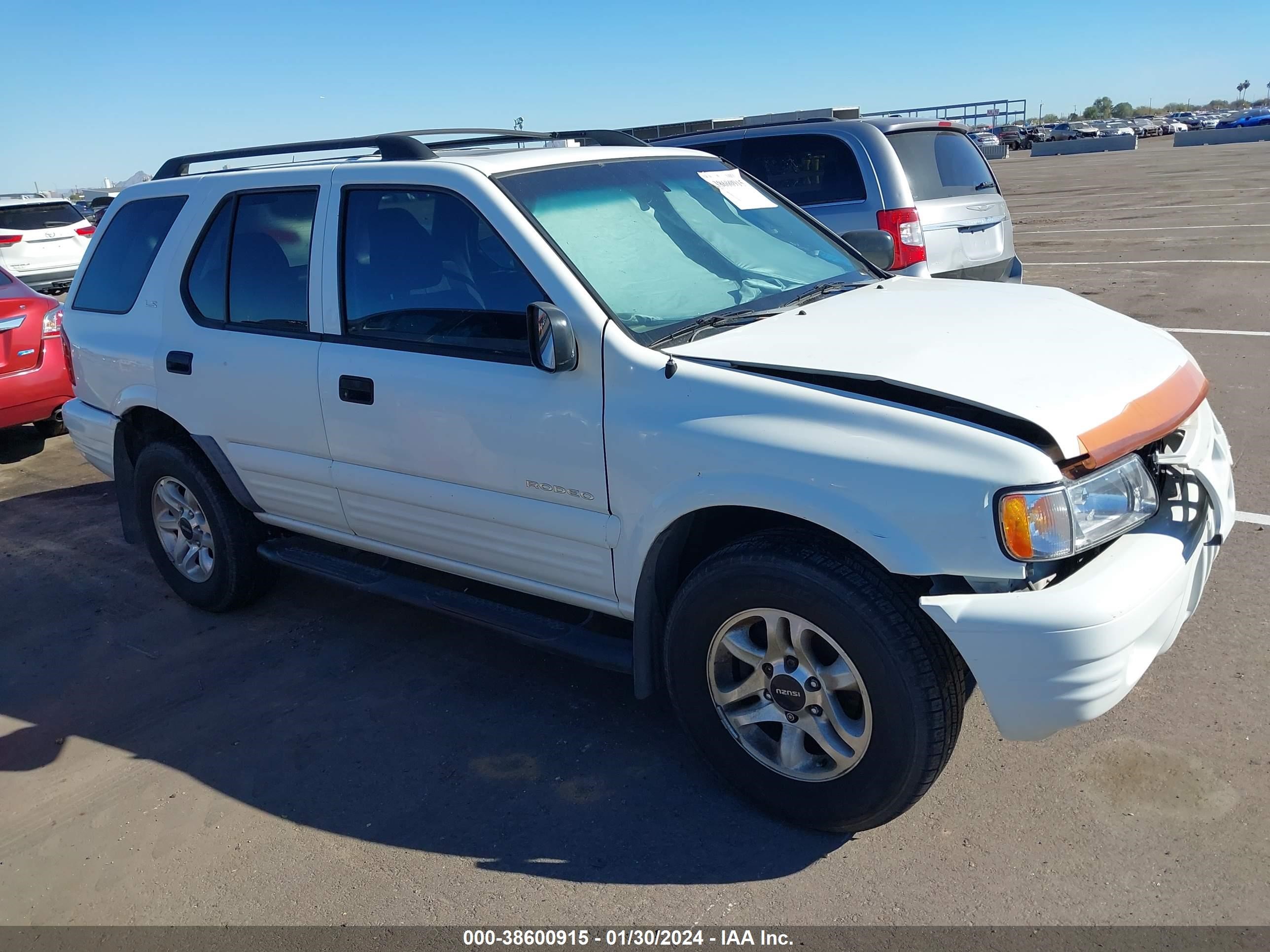 isuzu rodeo 2002 4s2ck58wx24319029