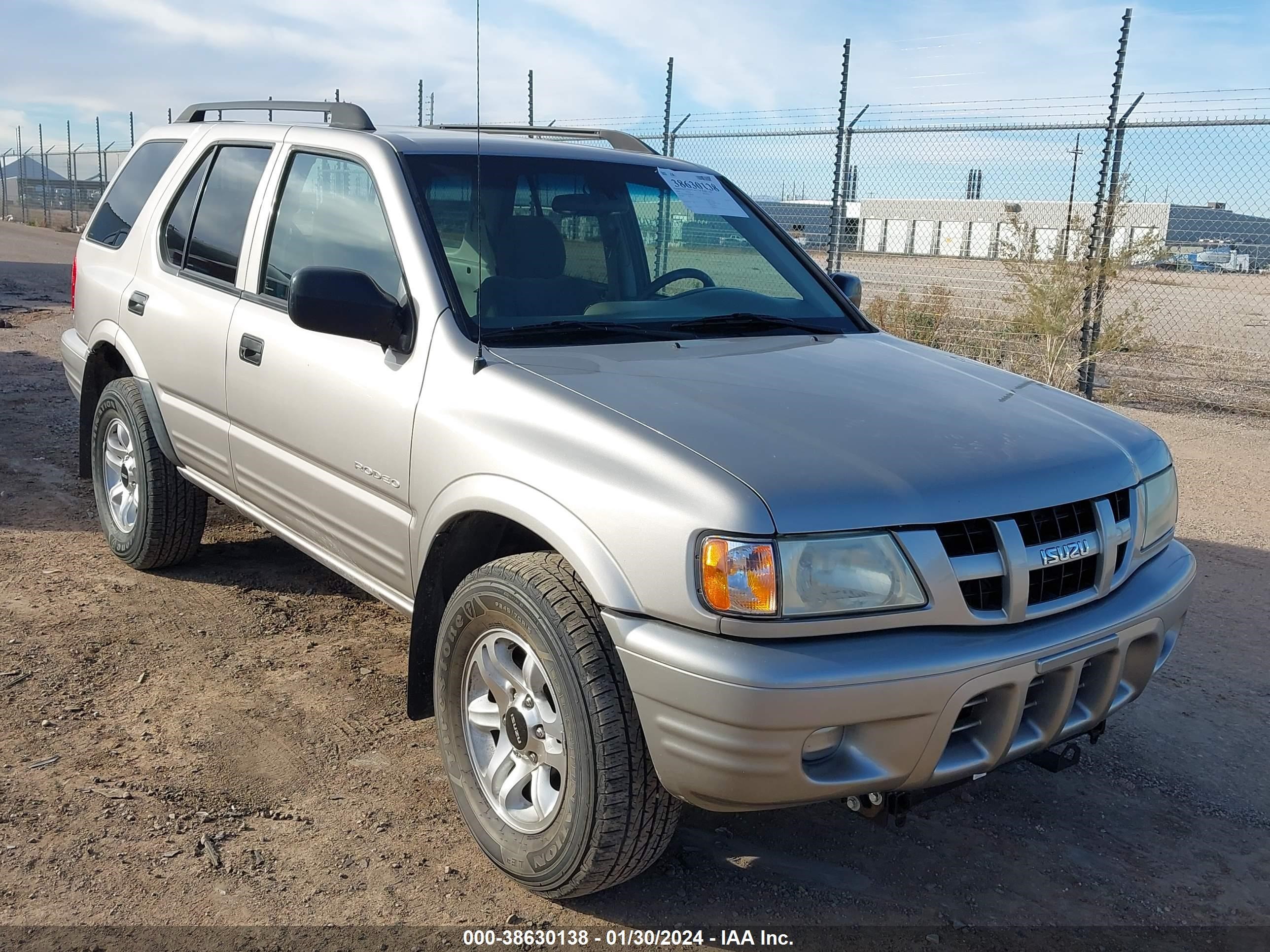 isuzu rodeo 2004 4s2ck58y044303281