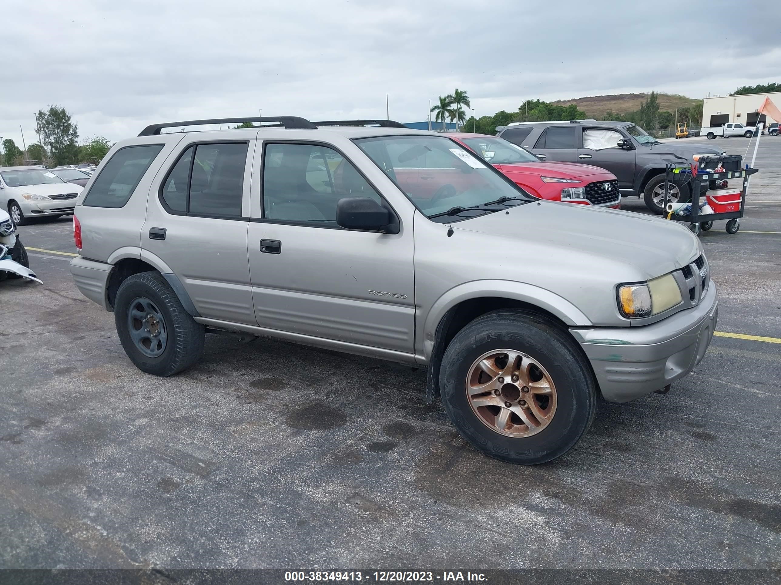 isuzu rodeo 2004 4s2ck58yx44316359