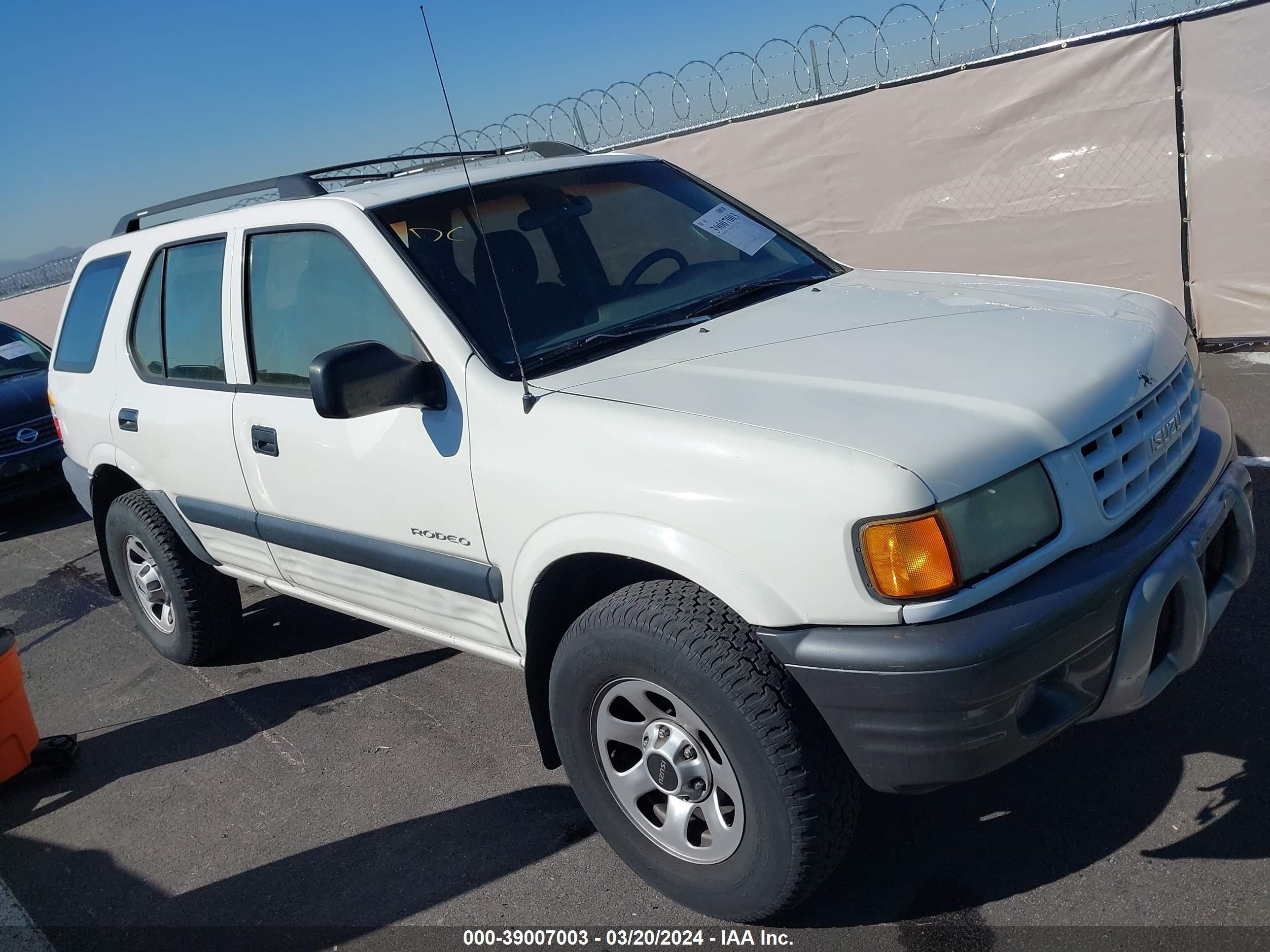 isuzu rodeo 1999 4s2cm58wxx4320960