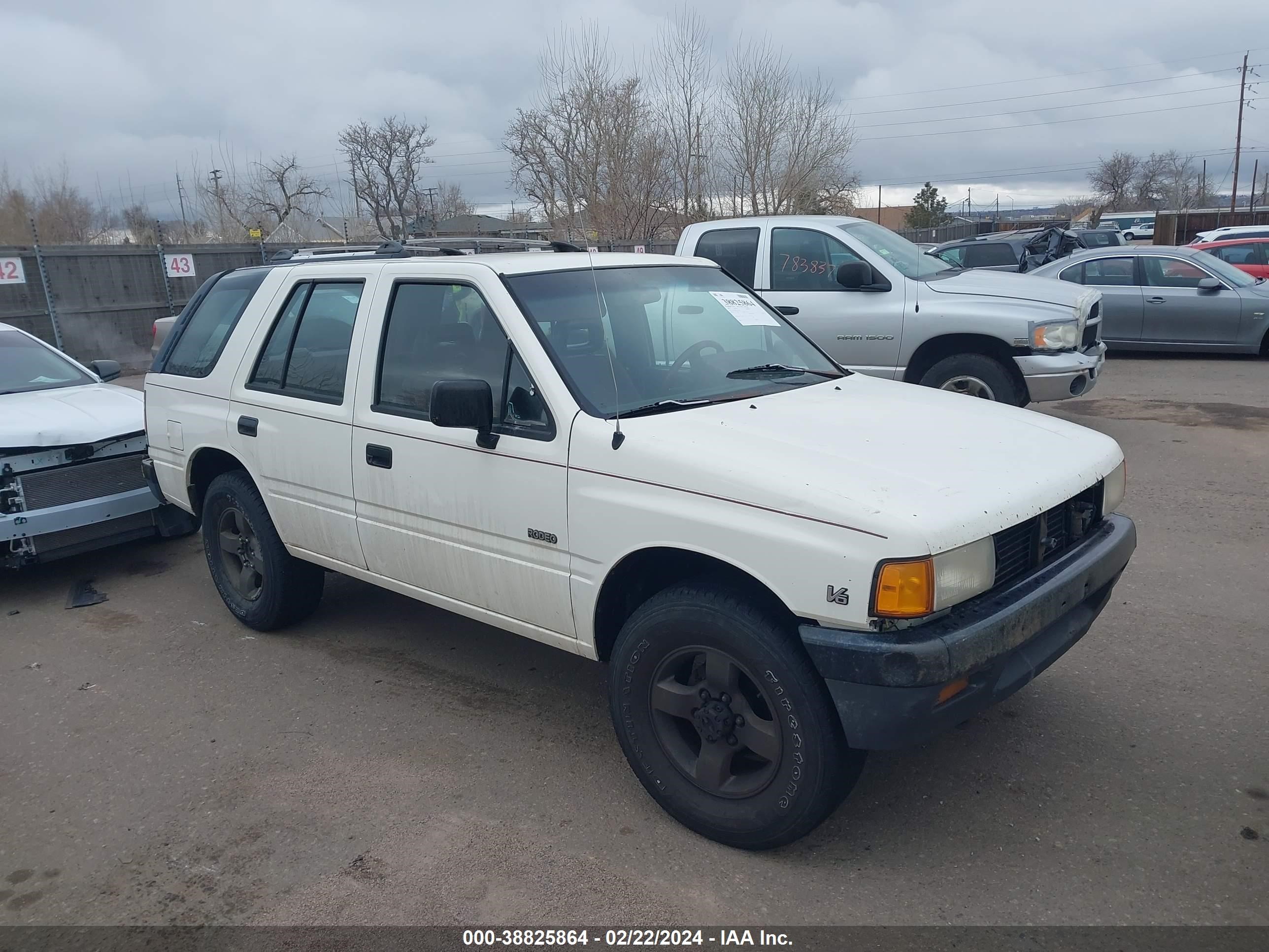 isuzu rodeo 1992 4s2cy58z1n4340350