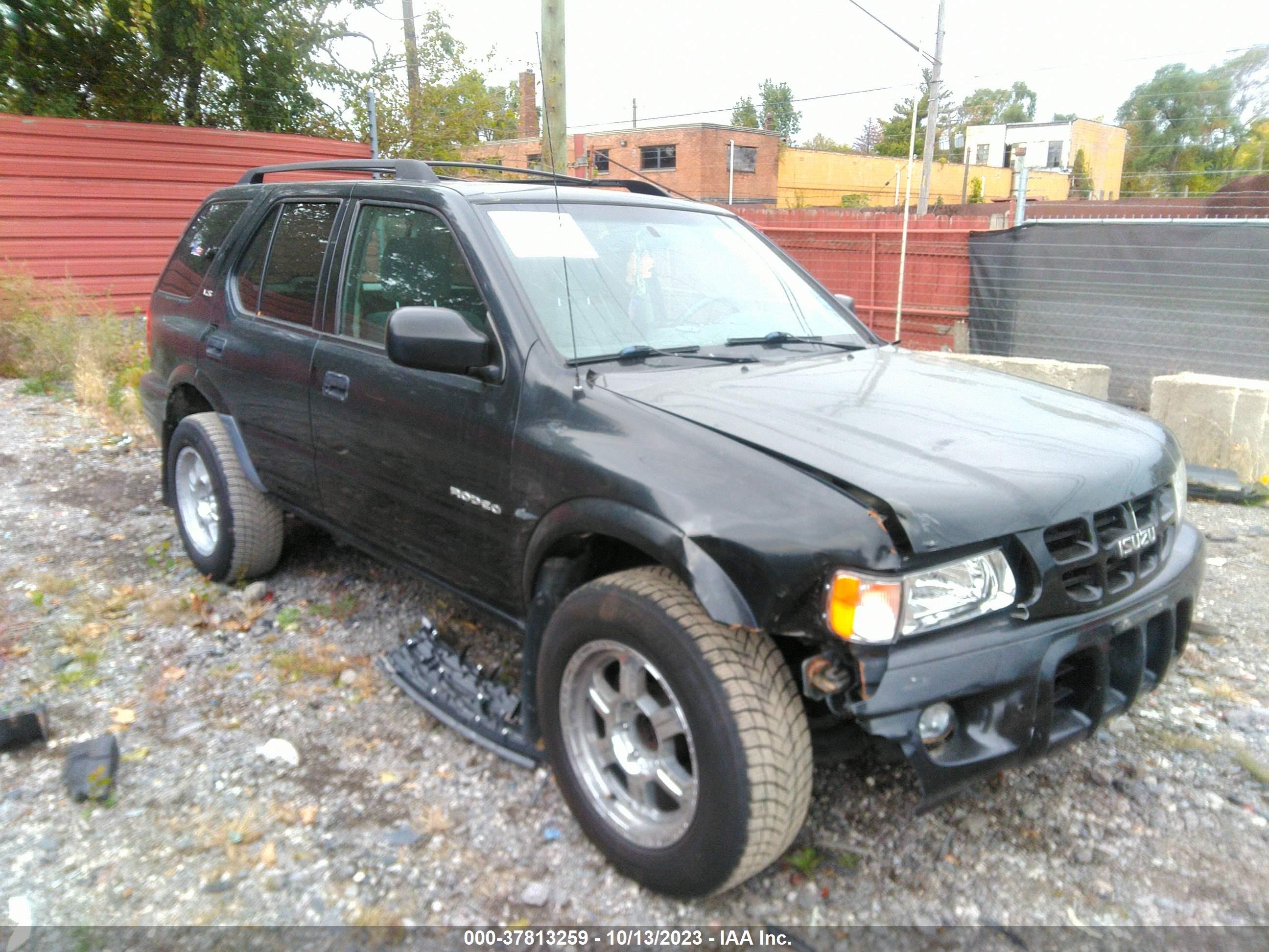 isuzu rodeo 2002 4s2dm58w124324442