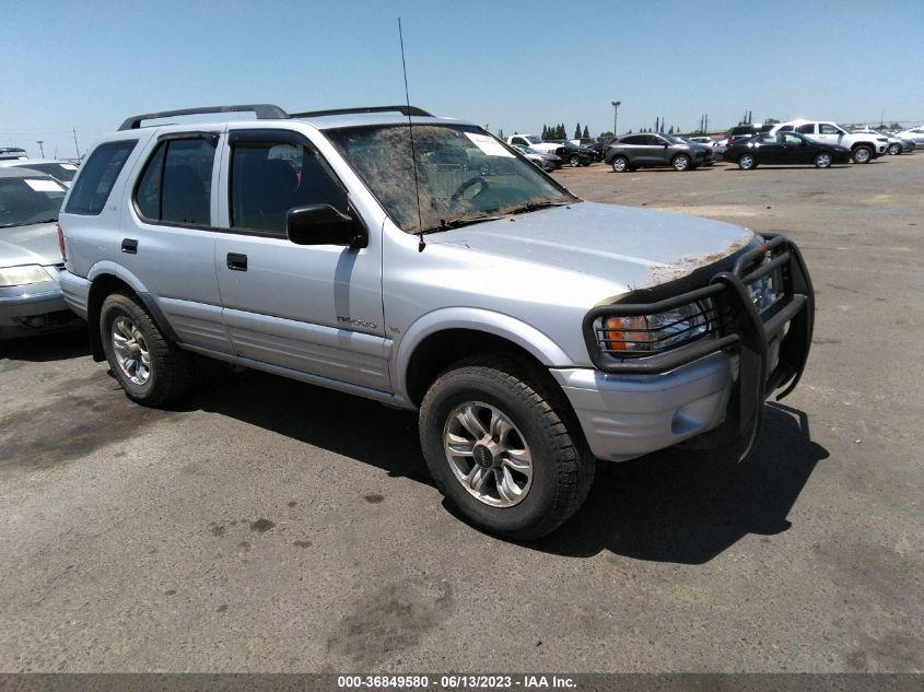 isuzu rodeo 2000 4s2dm58w2y4351755