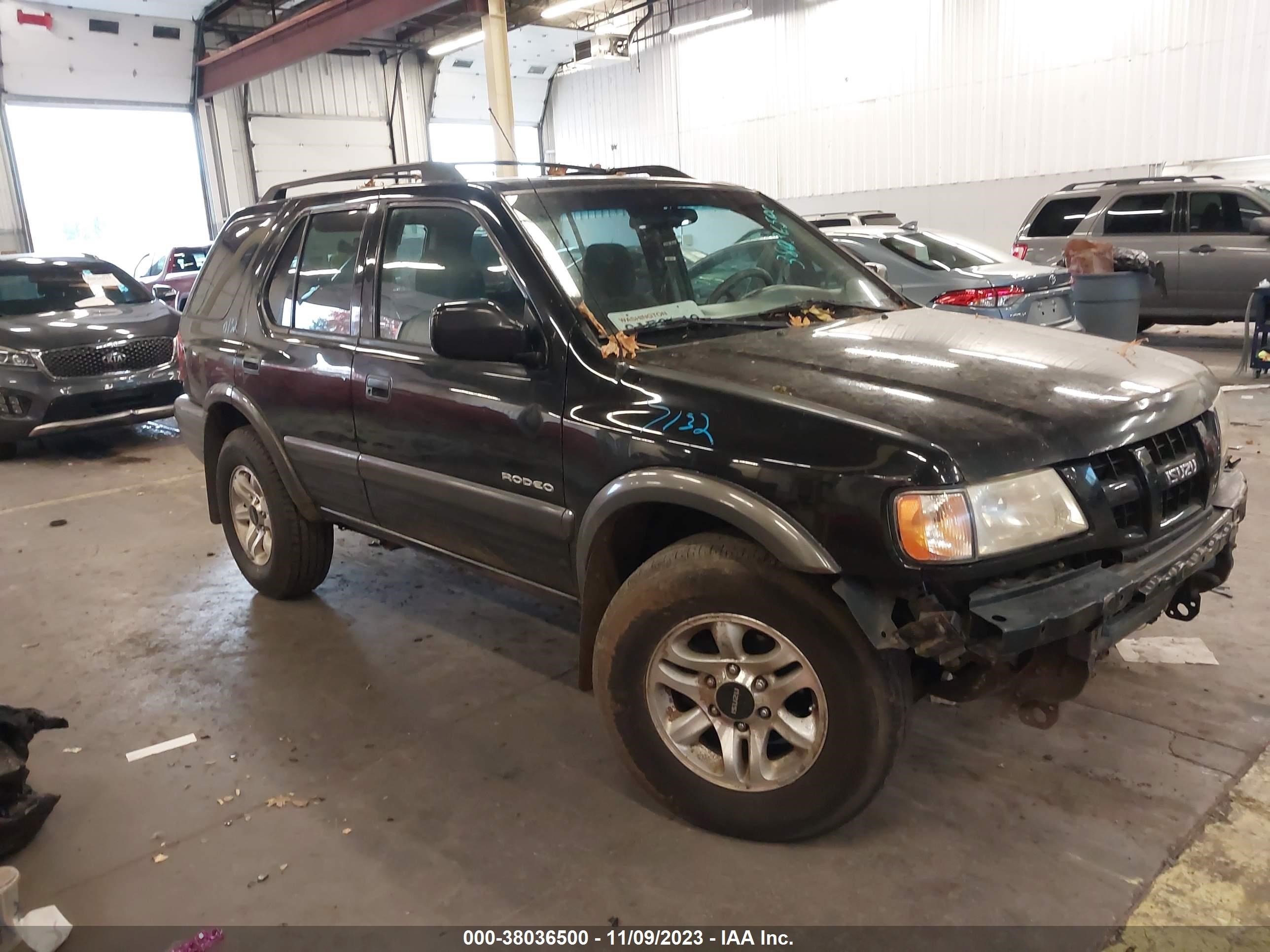 isuzu rodeo 2003 4s2dm58w334309247