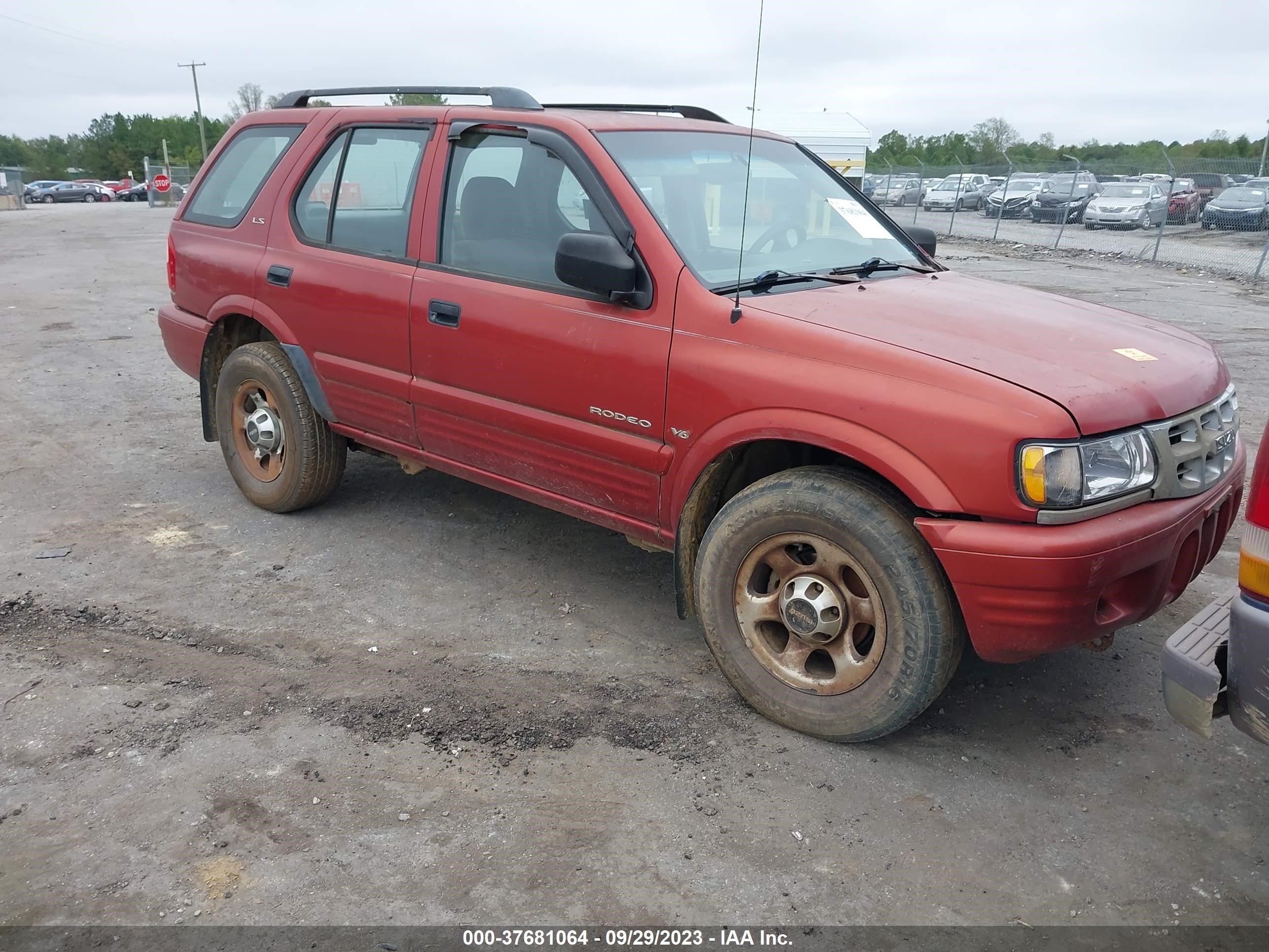 isuzu rodeo 2000 4s2dm58w3y4332194