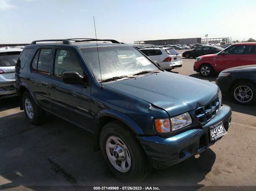 isuzu rodeo 2001 4s2dm58w714350753