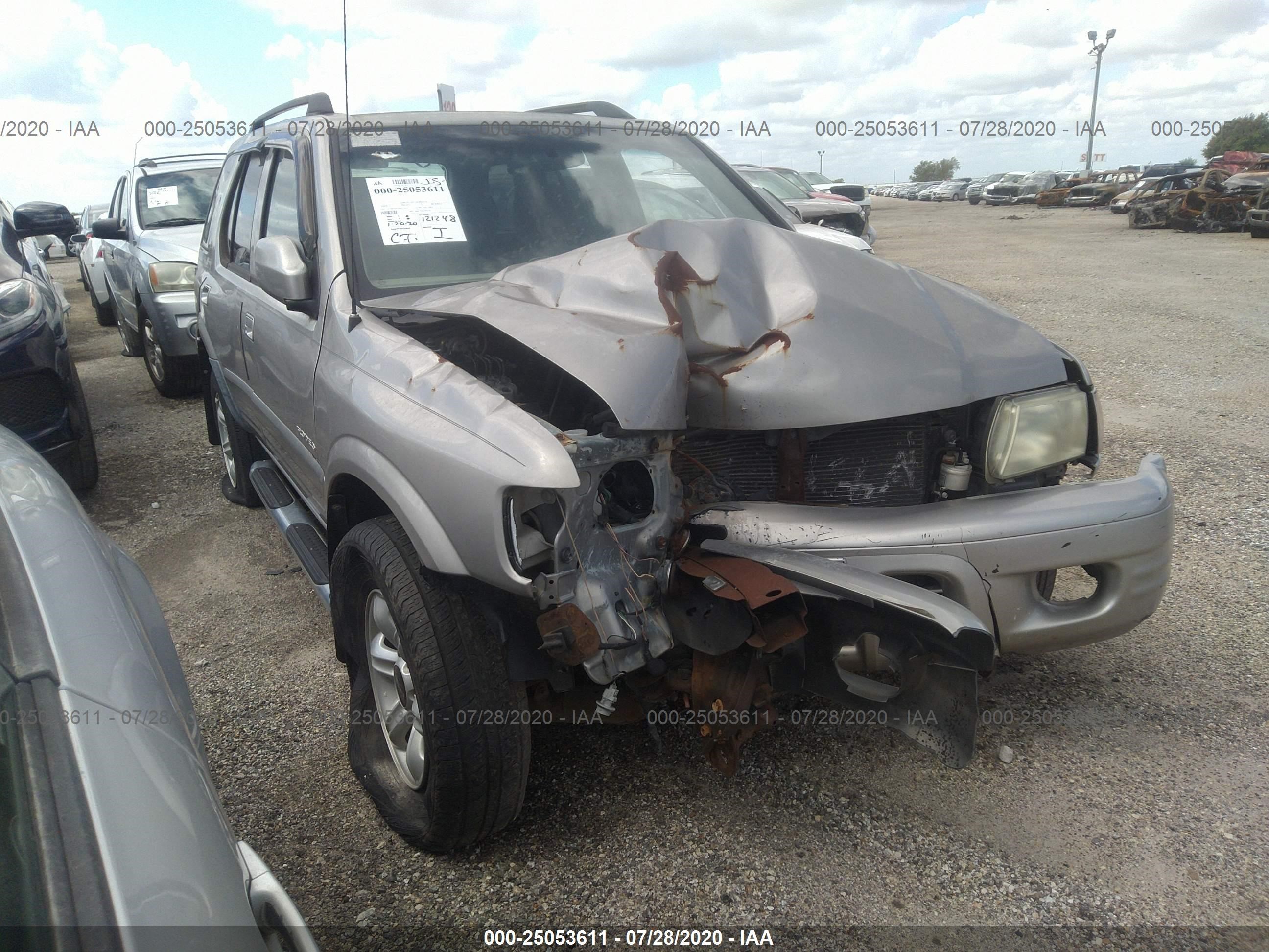 isuzu rodeo 2004 4s2dm58y244312949