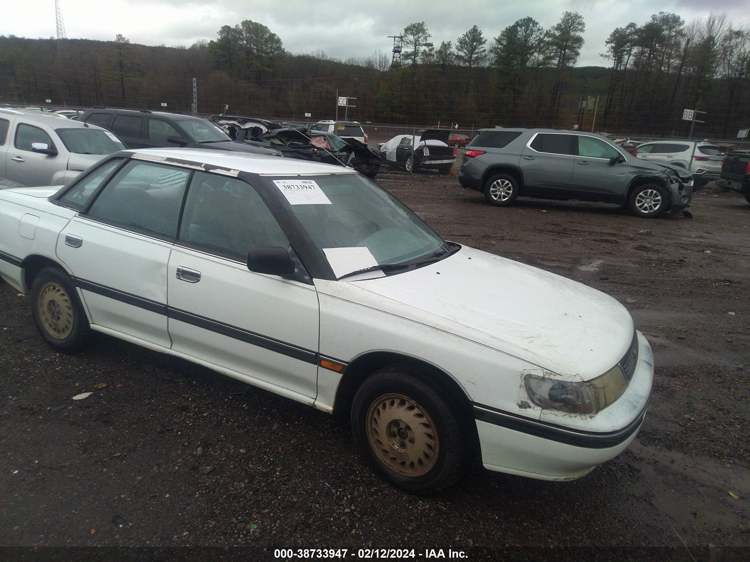 subaru legacy 1992 4s3bc6331n9623512