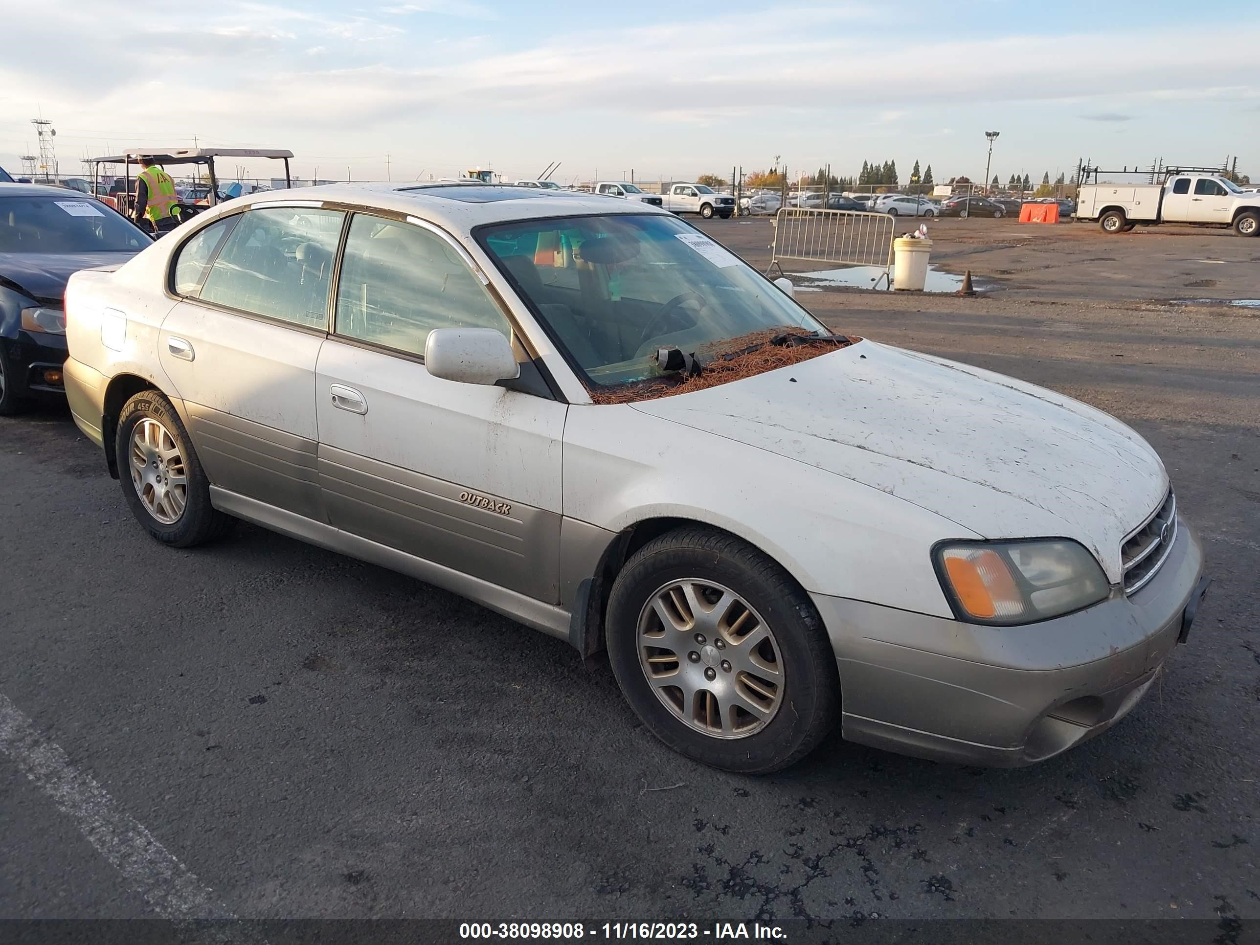 subaru legacy 2002 4s3be896x27209269