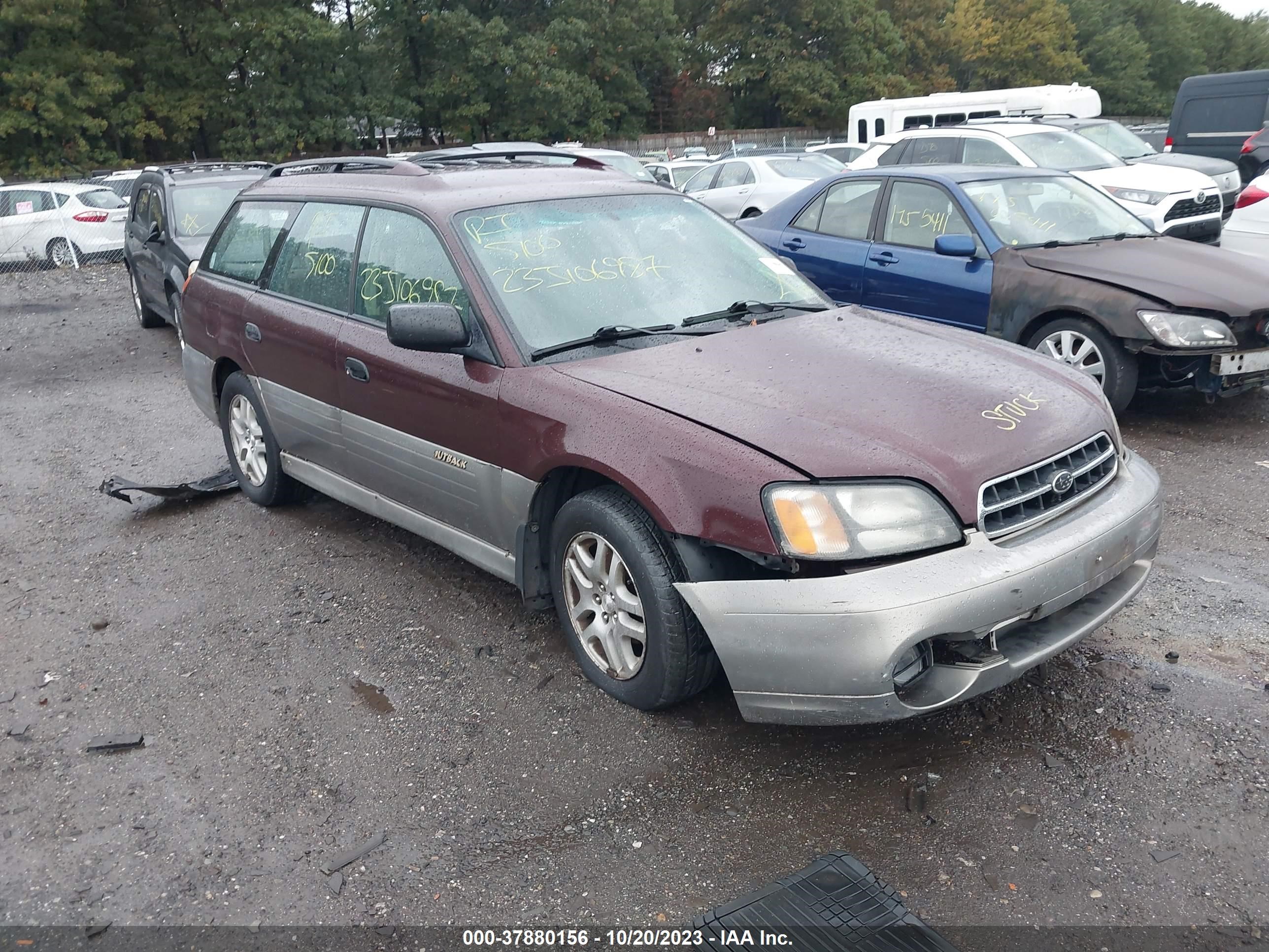 subaru legacy 2000 4s3bh6654y7622031