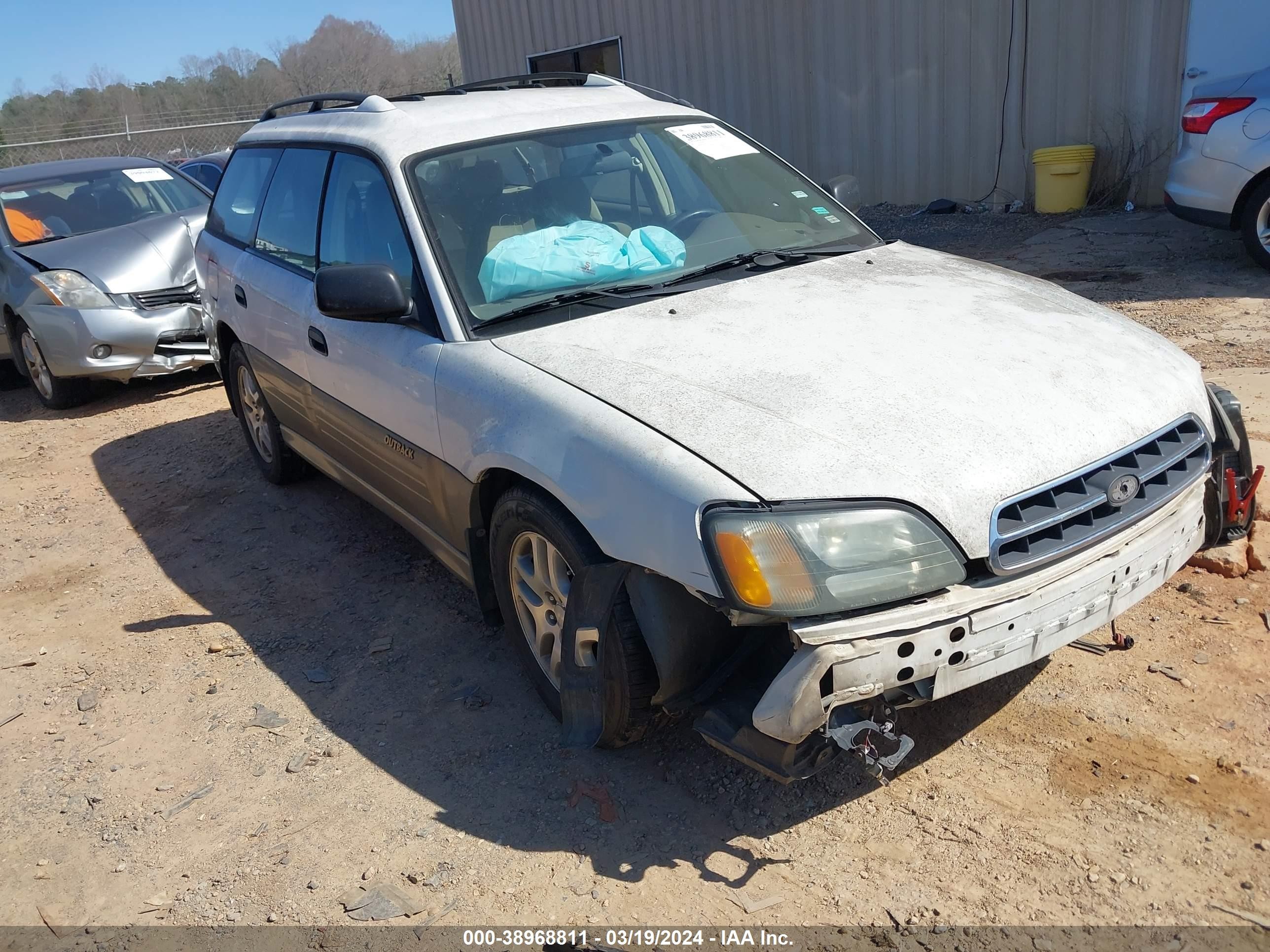 subaru outback 2001 4s3bh665817662375